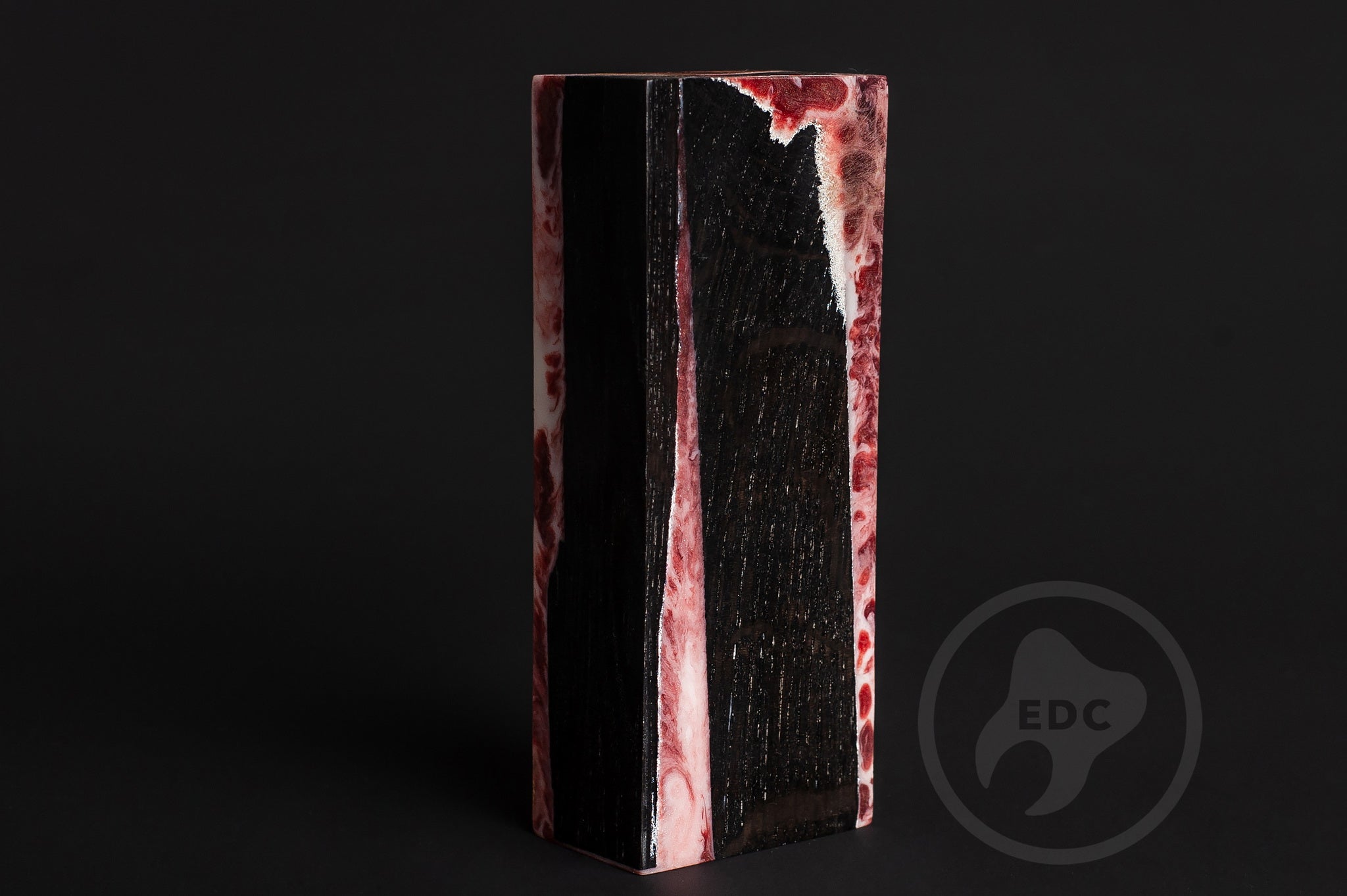 Collector's EDC Sculpture | Series S01 - Hybrid Ironwood & Oak | "Dragonborn" Bead Set