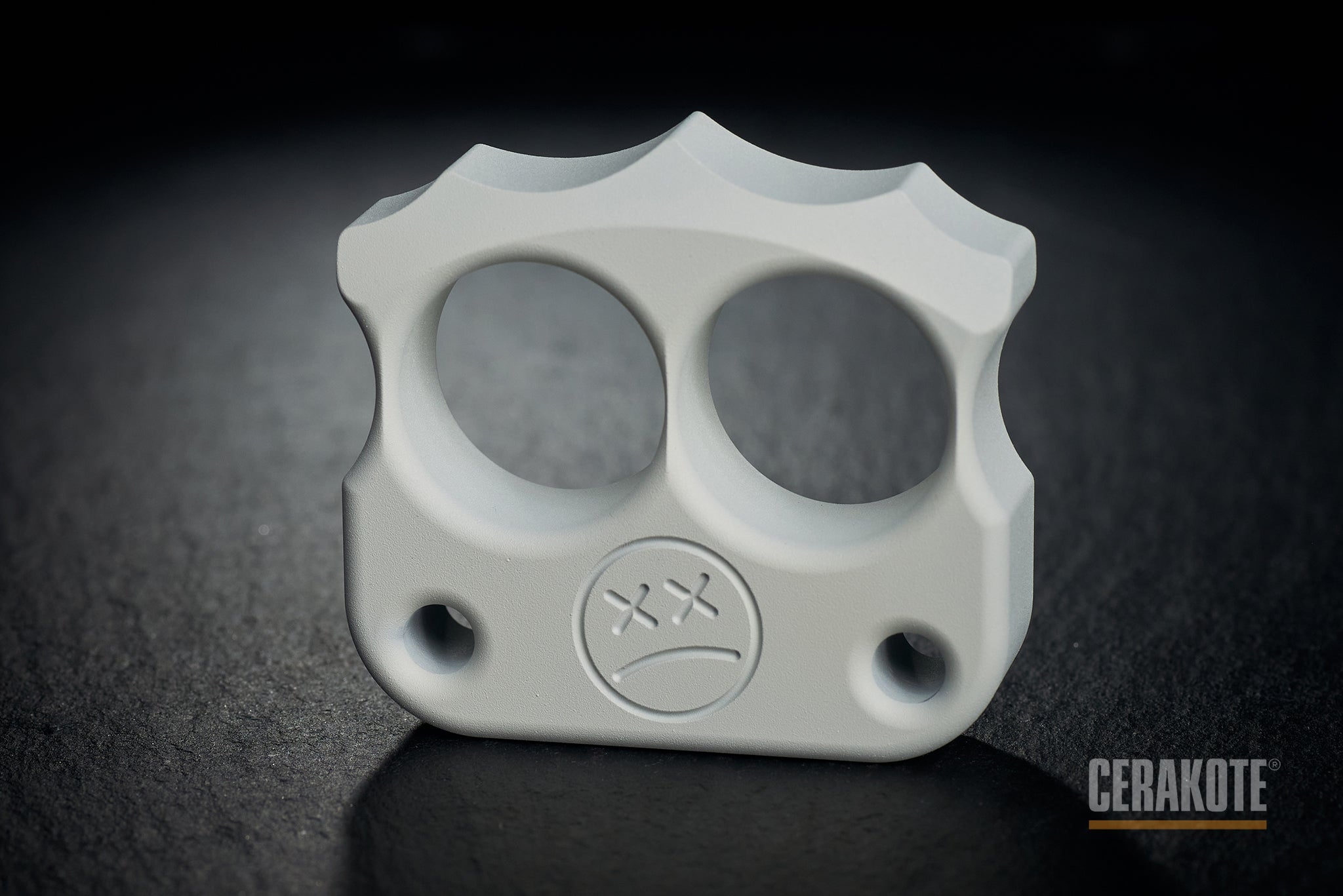 Pocket Art Tactical EDC Gear | D03 Snow White Cerakote Aluminum