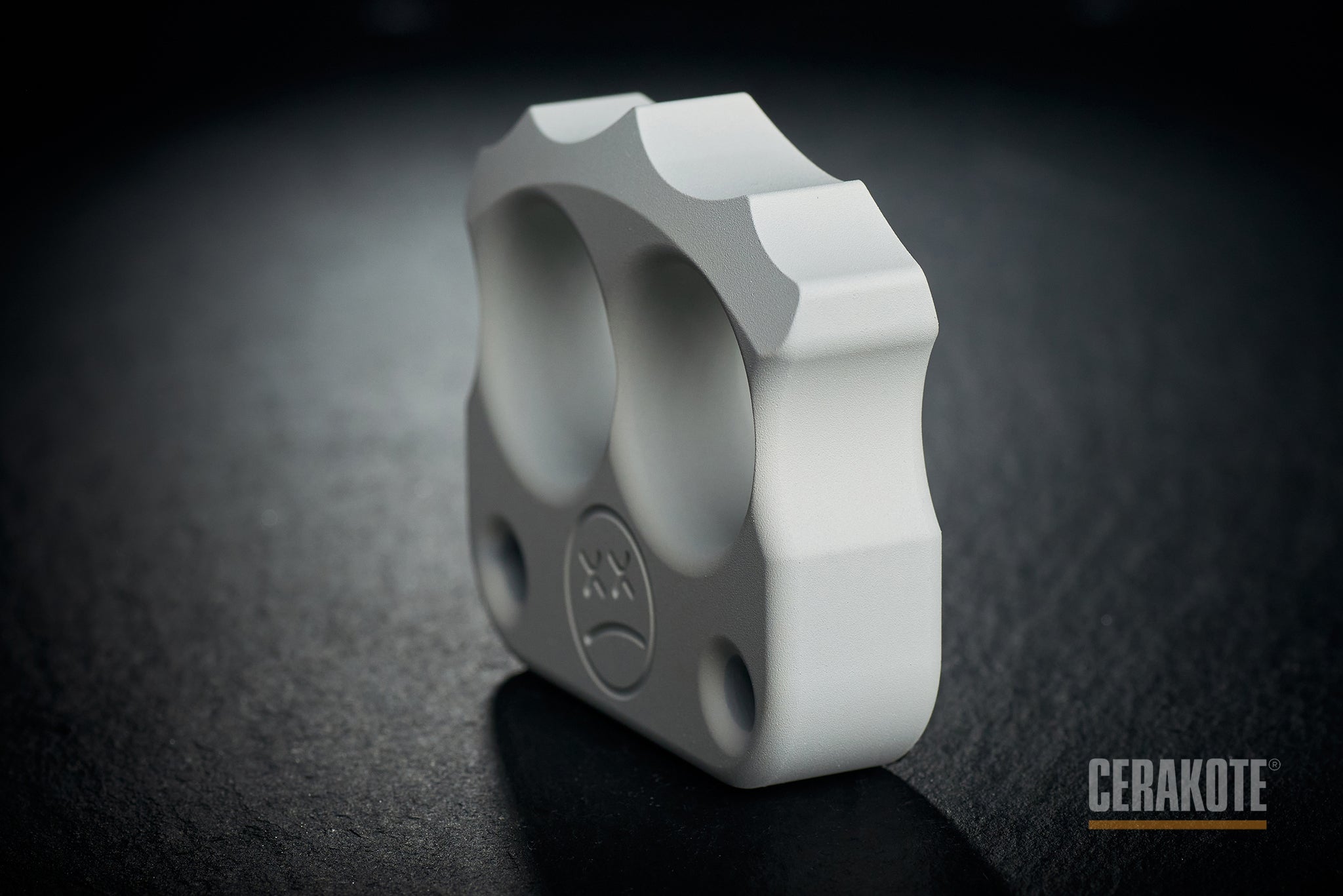 Pocket Art Tactical EDC Gear | D03 Snow White Cerakote Aluminum
