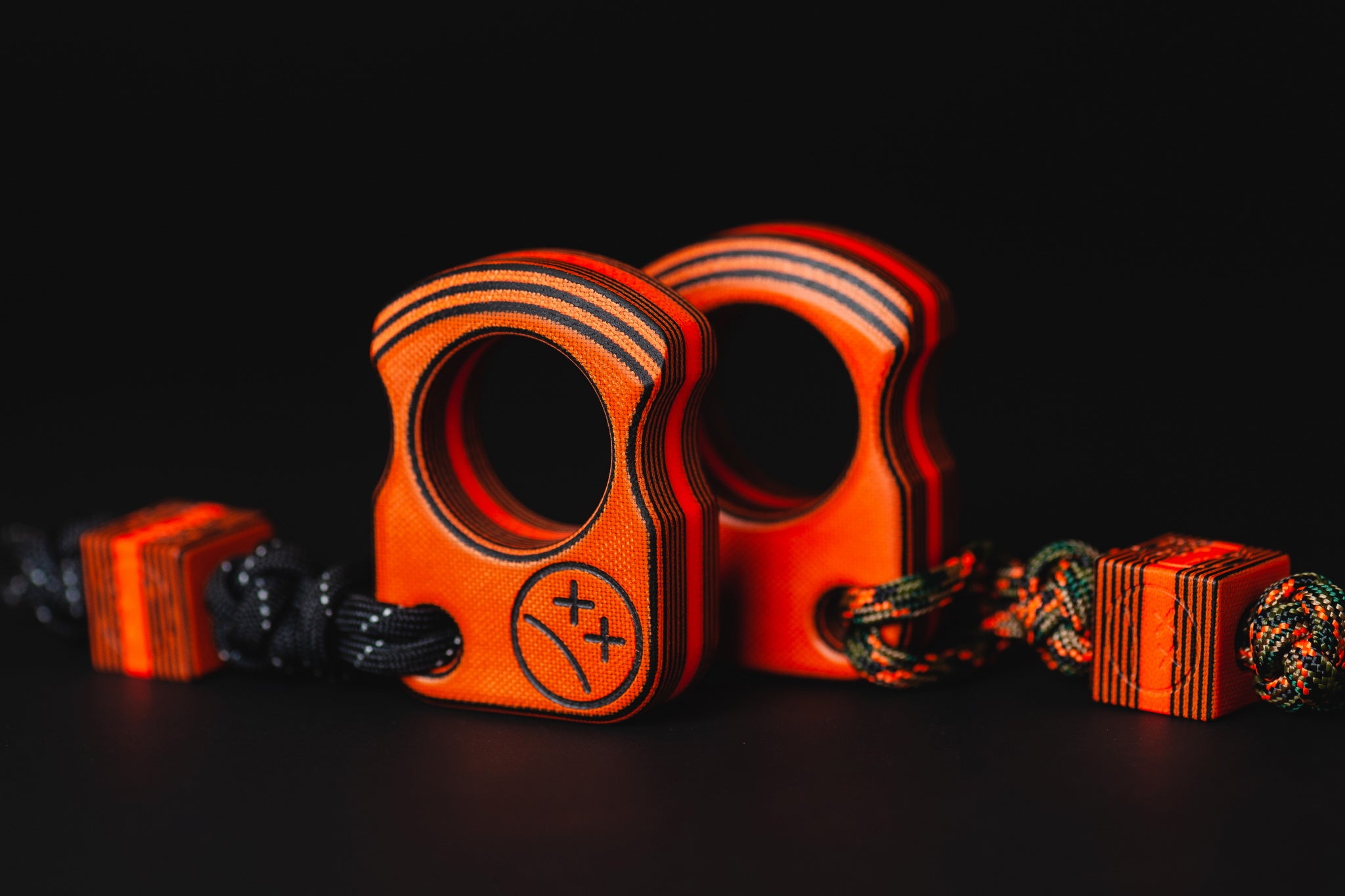 Pocket Art Everyday Carry Tool | S01 Orange Black Micarta