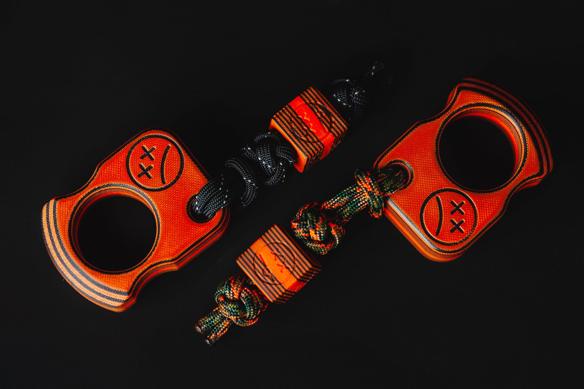 Pocket Art Everyday Carry Tool | S01 Orange Black Micarta