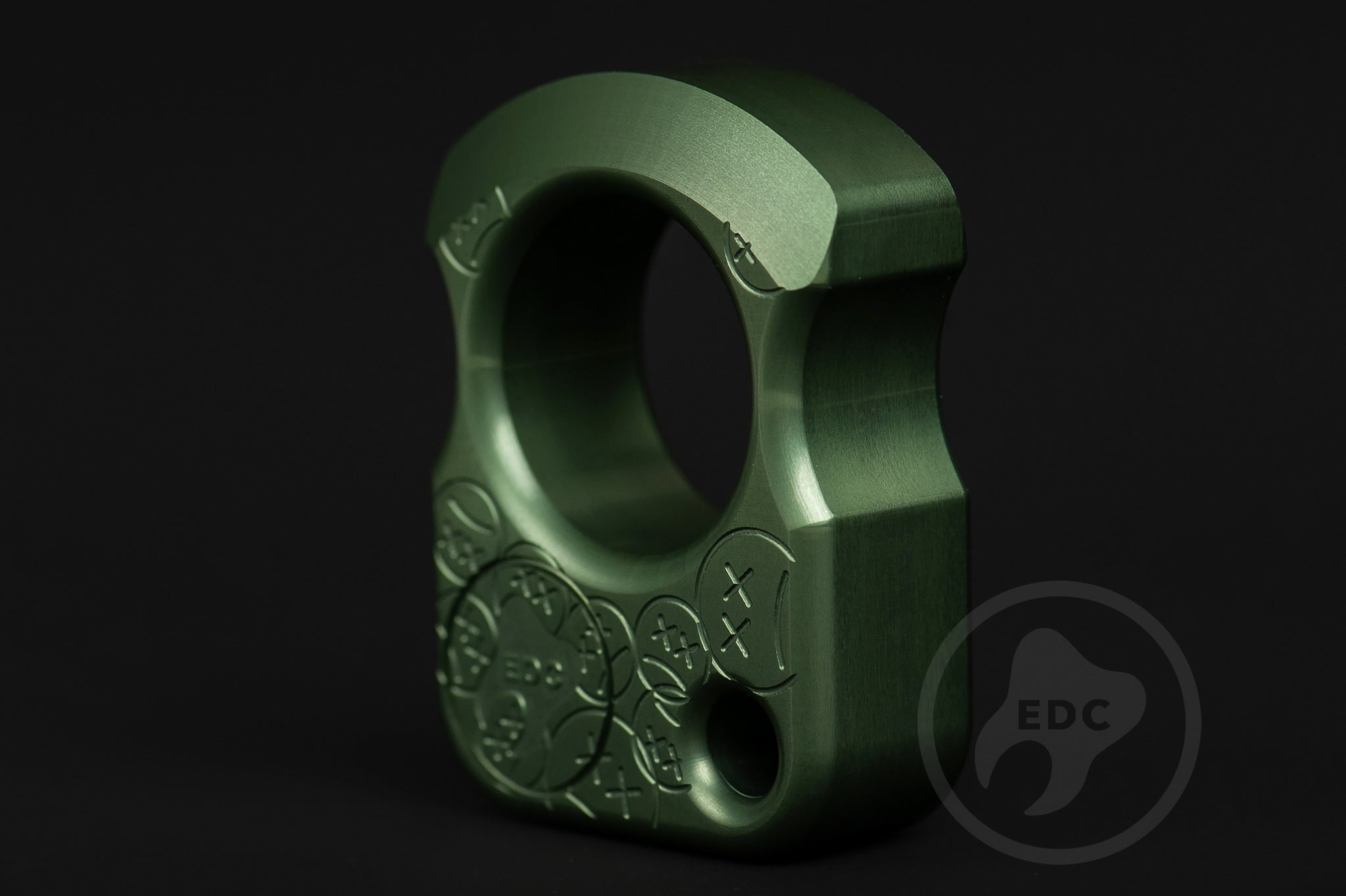 Pocket Art Tactile Tool S01 Sad Face Stamp | Oliva Anodized