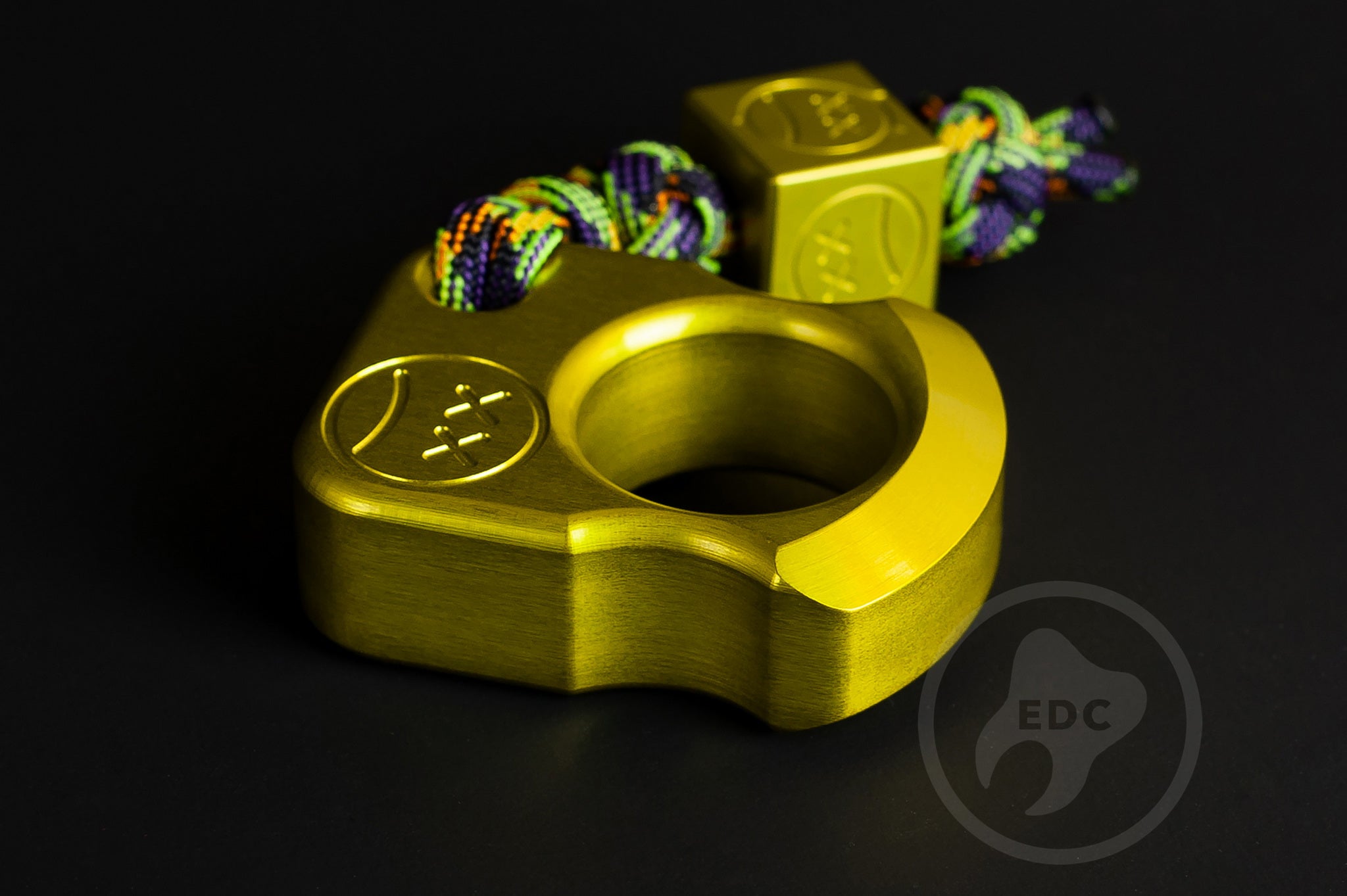 Pocket Art S01 Yellow Anodized | Minimalist Carry Artifact