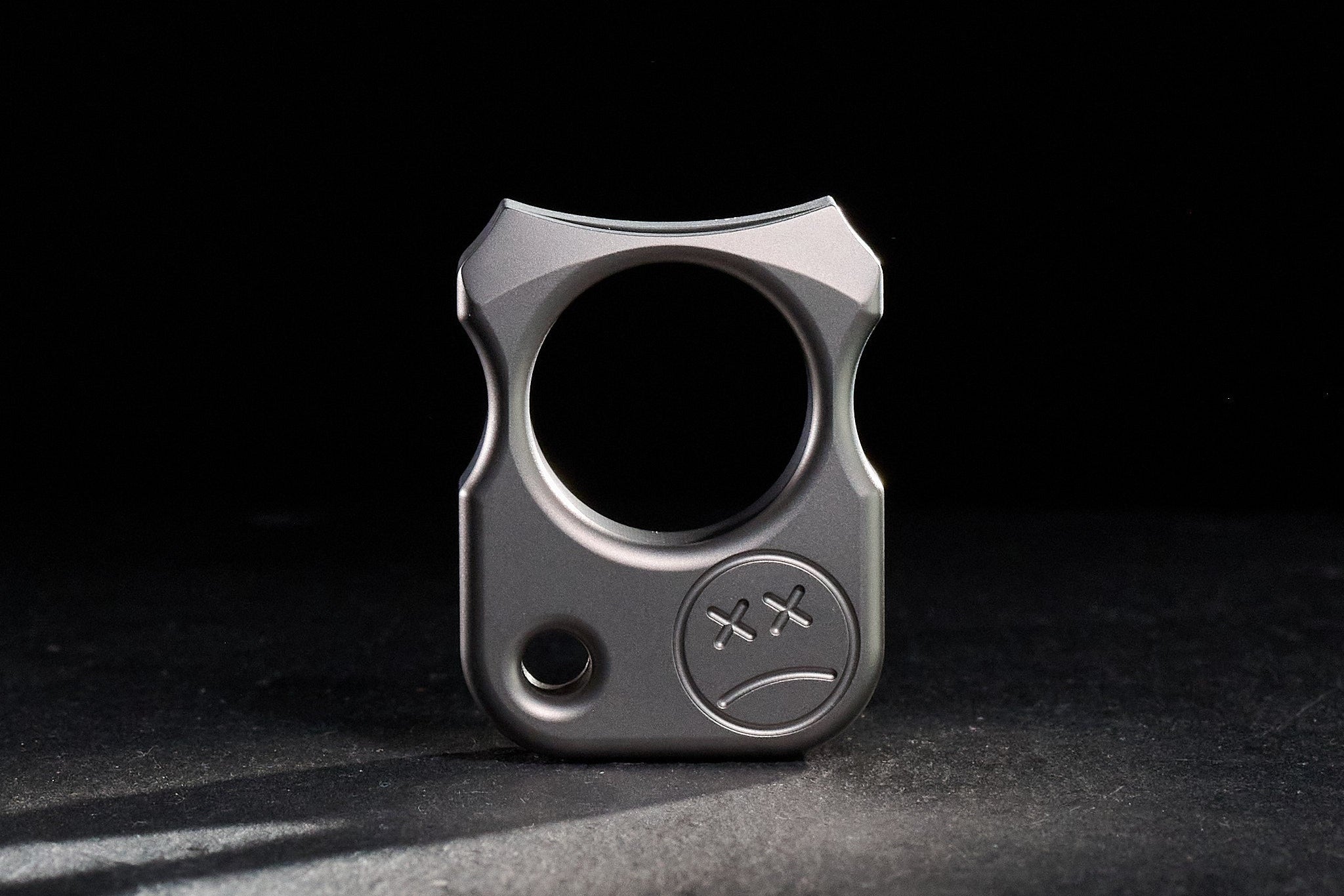 Pocket Art Everyday Carry Set | S02 Titanium Glass Blasting & Lanyard Bead