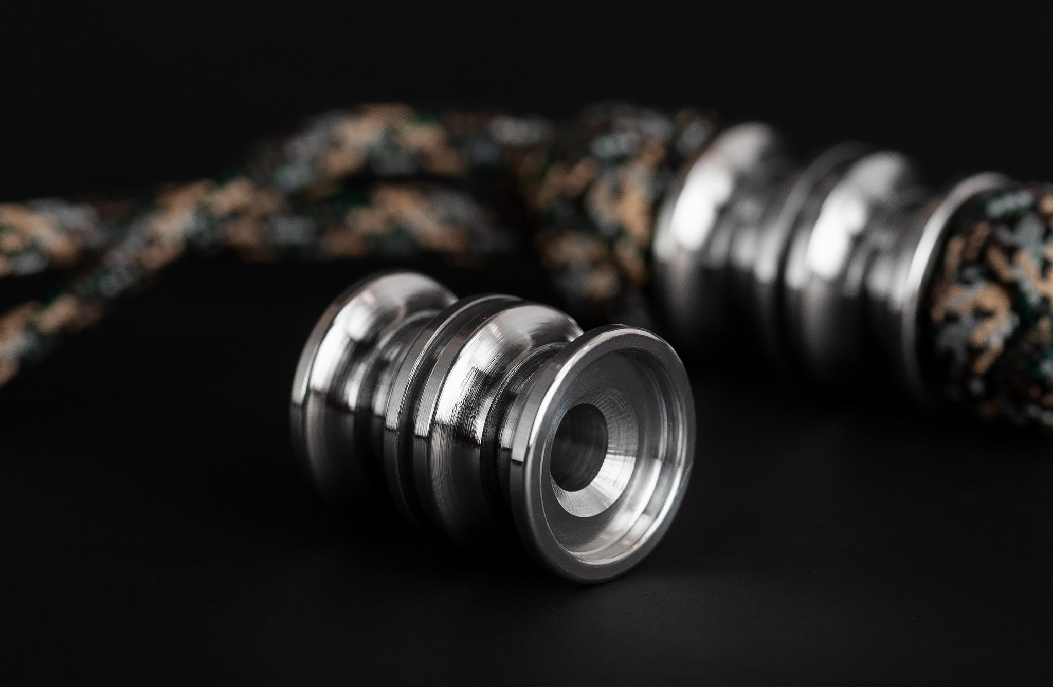 Pocket Art EDC Keychain S03 | Polished Aluminum