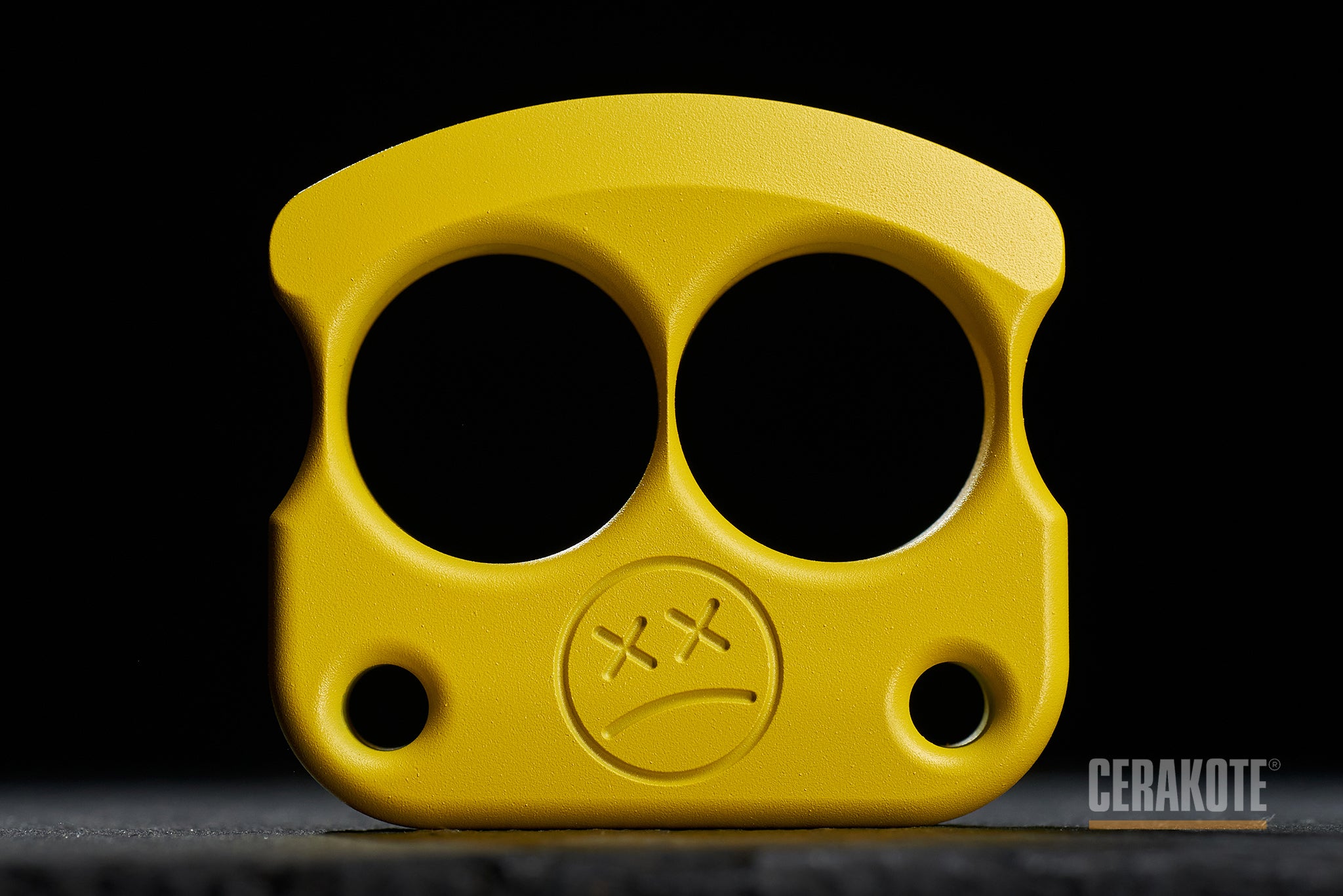 Pocket Art EDC Gear DFK | D01 Corvette Yellow Cerakote Aluminum
