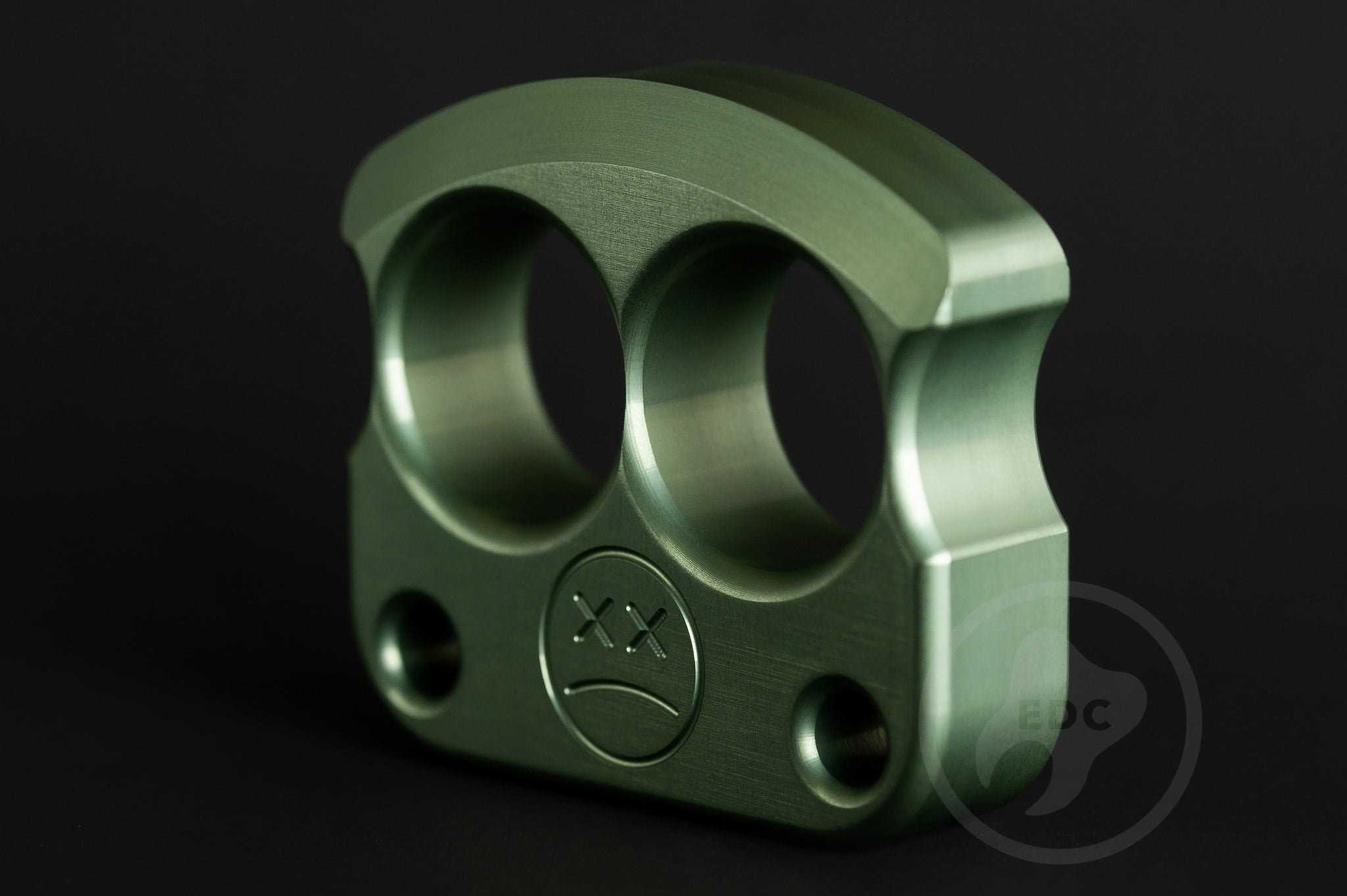 Pocket Art D01 Oliva Anodized Aluminum | Double Finger Tool