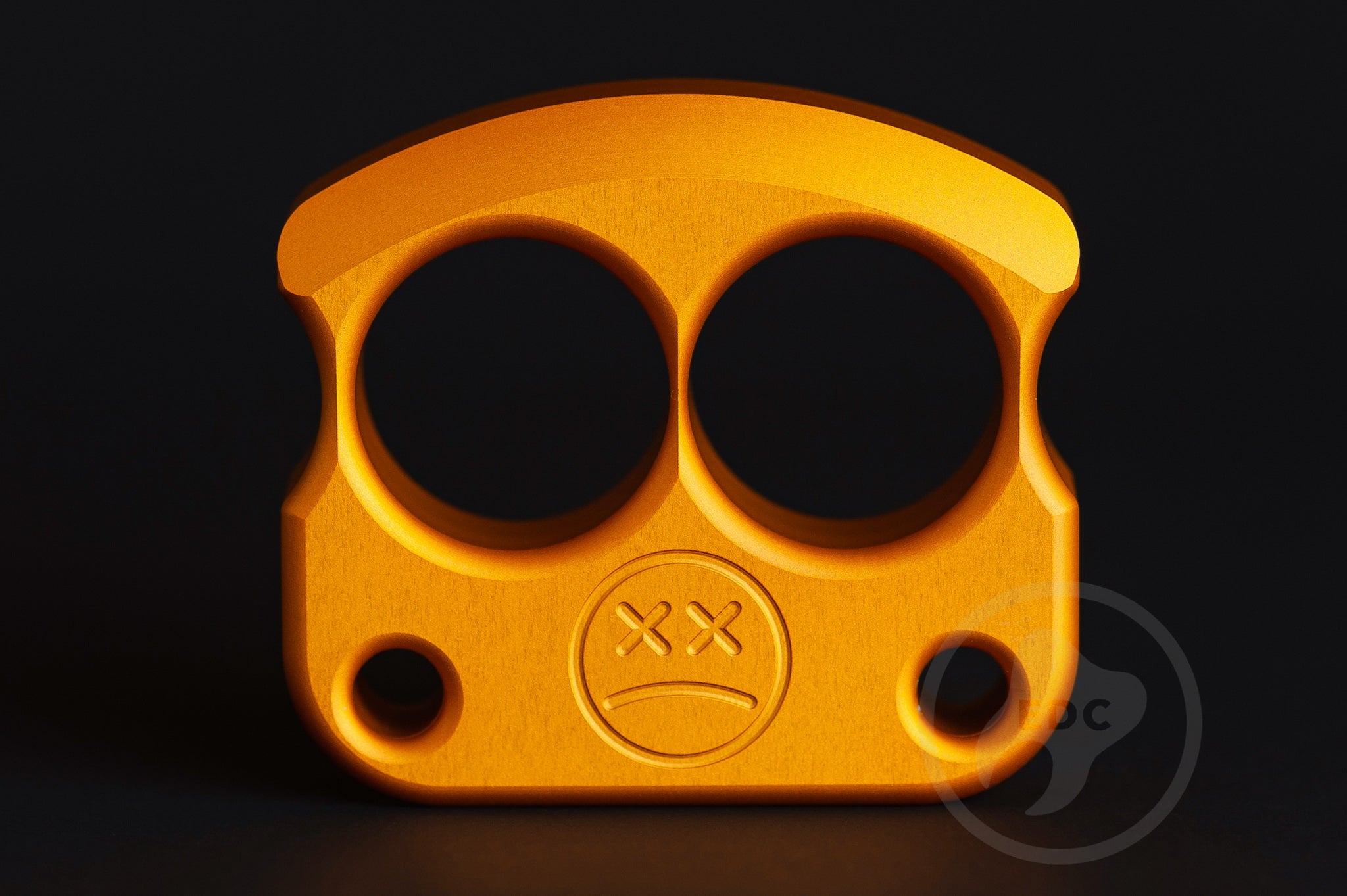 Pocket Art D01 Orange Anodized Aluminum | 2 Finger Tool