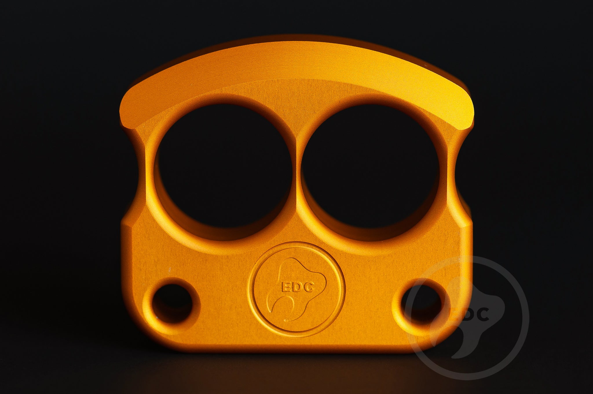 Pocket Art D01 Orange Anodized Aluminum | 2 Finger Tool