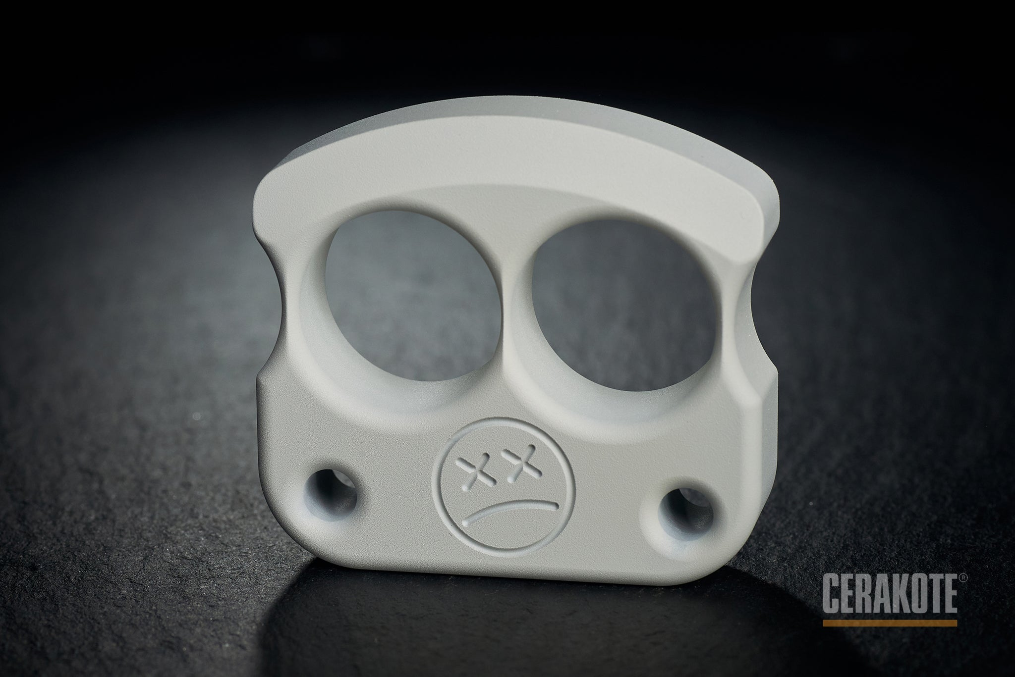 Pocket Art Tactical EDC Gear | D01 Snow White Cerakote Aluminum