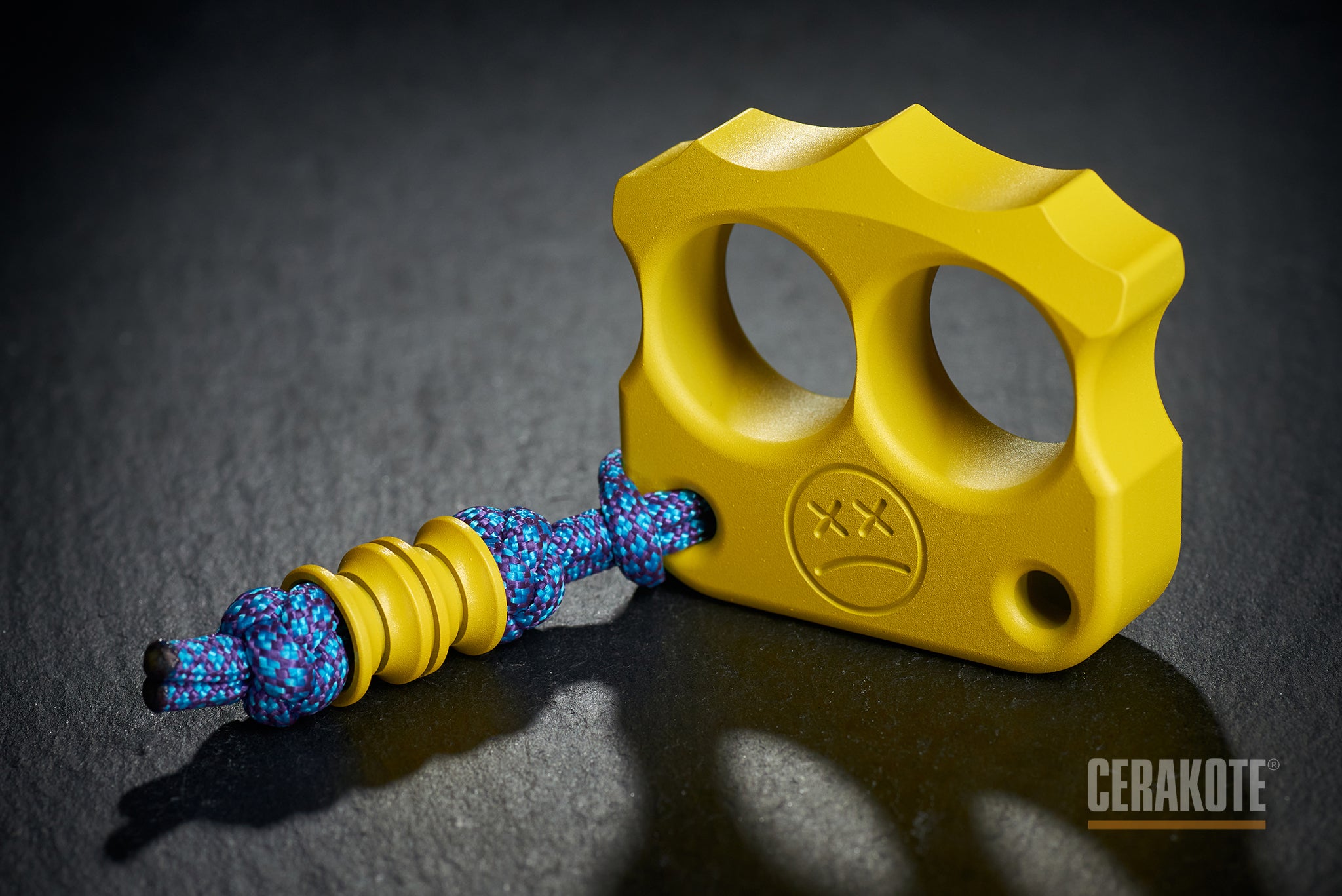 Pocket Art EDC Gear DFK | D03 Corvette Yellow Cerakote Aluminum