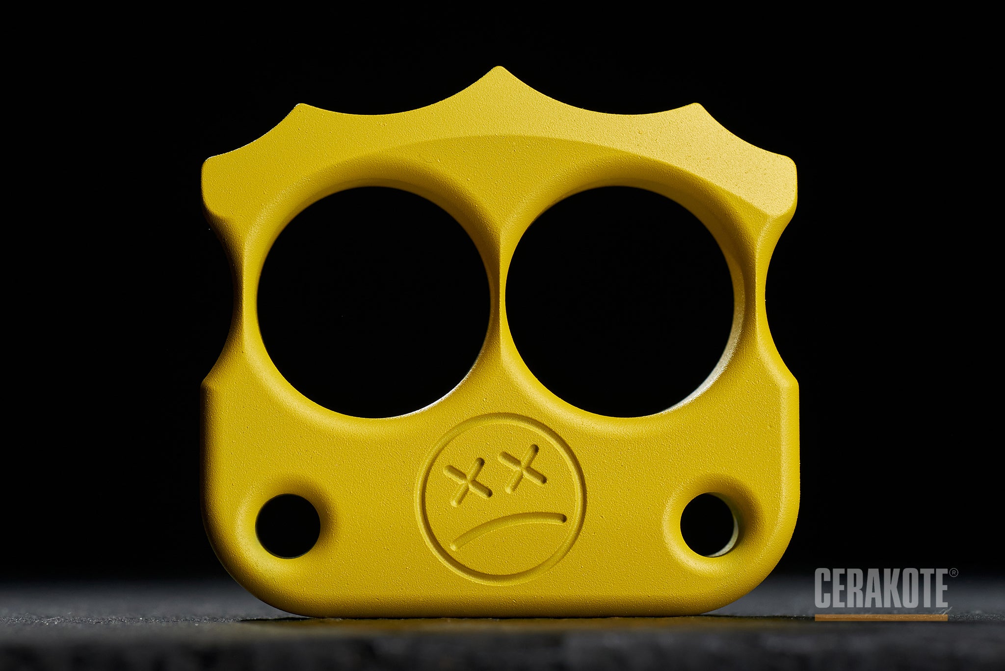 Pocket Art EDC Gear DFK | D03 Corvette Yellow Cerakote Aluminum