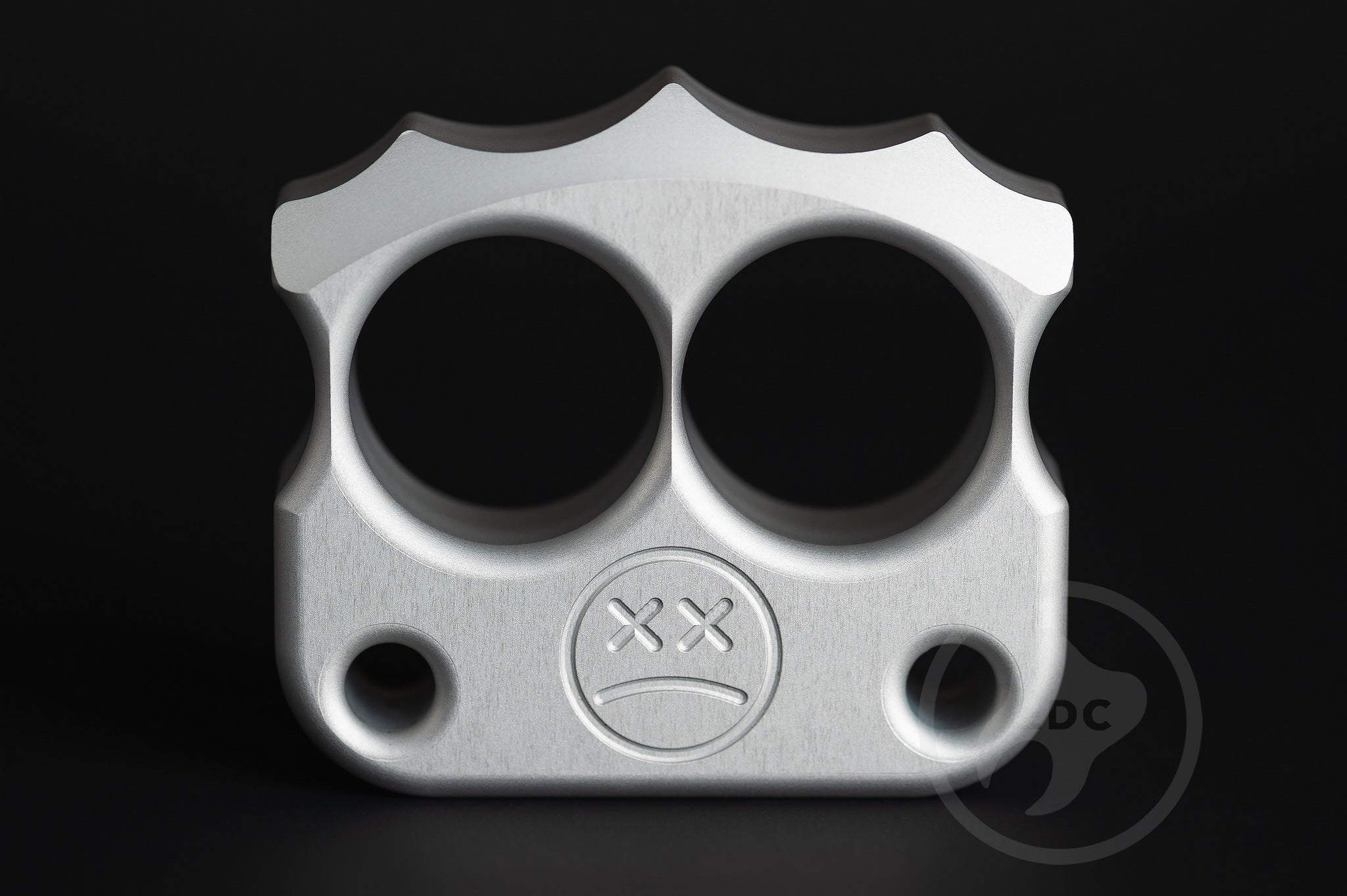 Pocket Art D03 Grey Anodized Aluminum | Double Finger Tool