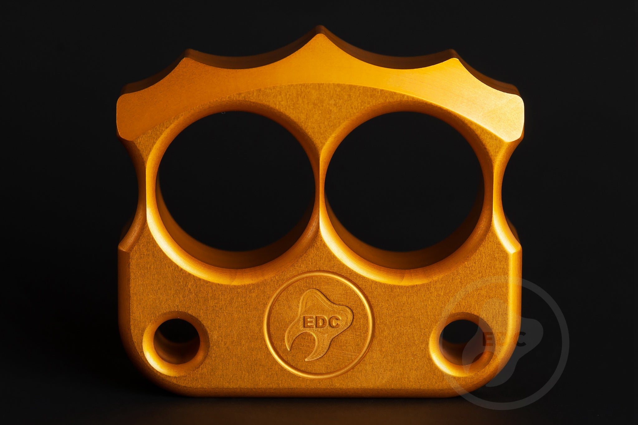 Pocket Art D03 Orange Anodized Aluminum | 2 Finger Tool