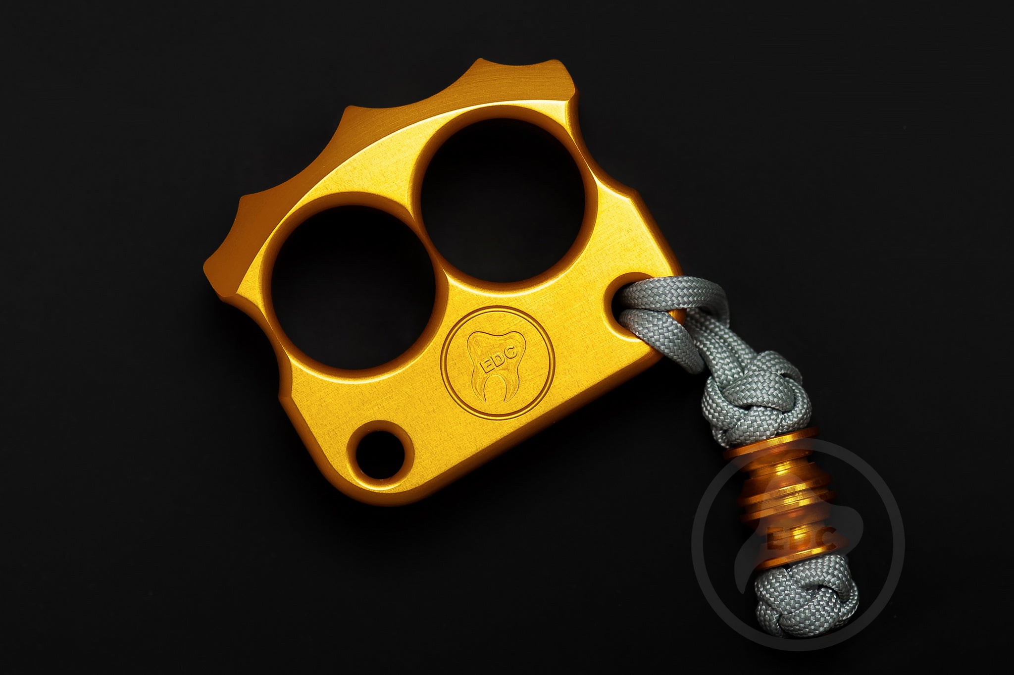 Pocket Art D03 Orange Anodized Aluminum | 2 Finger Tool