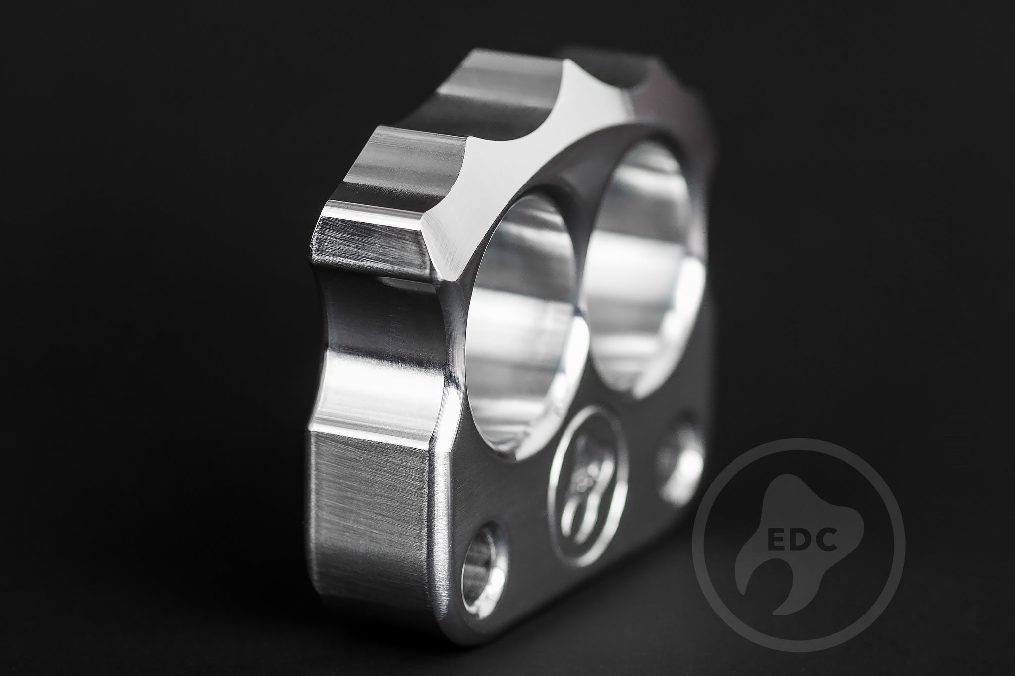 Pocket Art D03 Polished Aluminum | Double Finger Tool