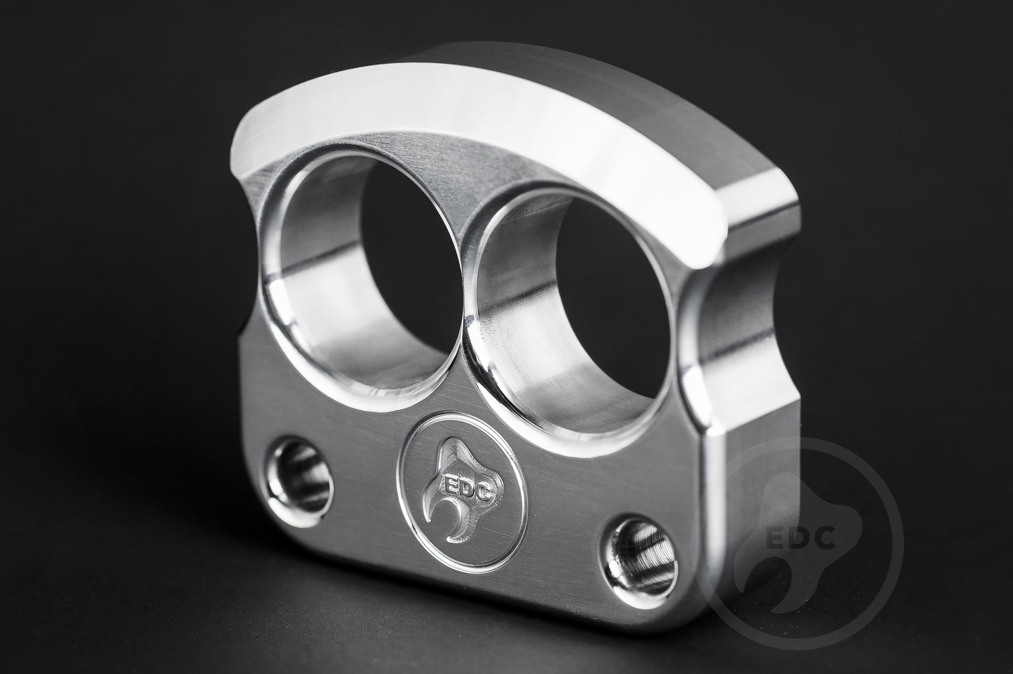 Pocket Art D03 Polished Aluminum | Double Finger Tool