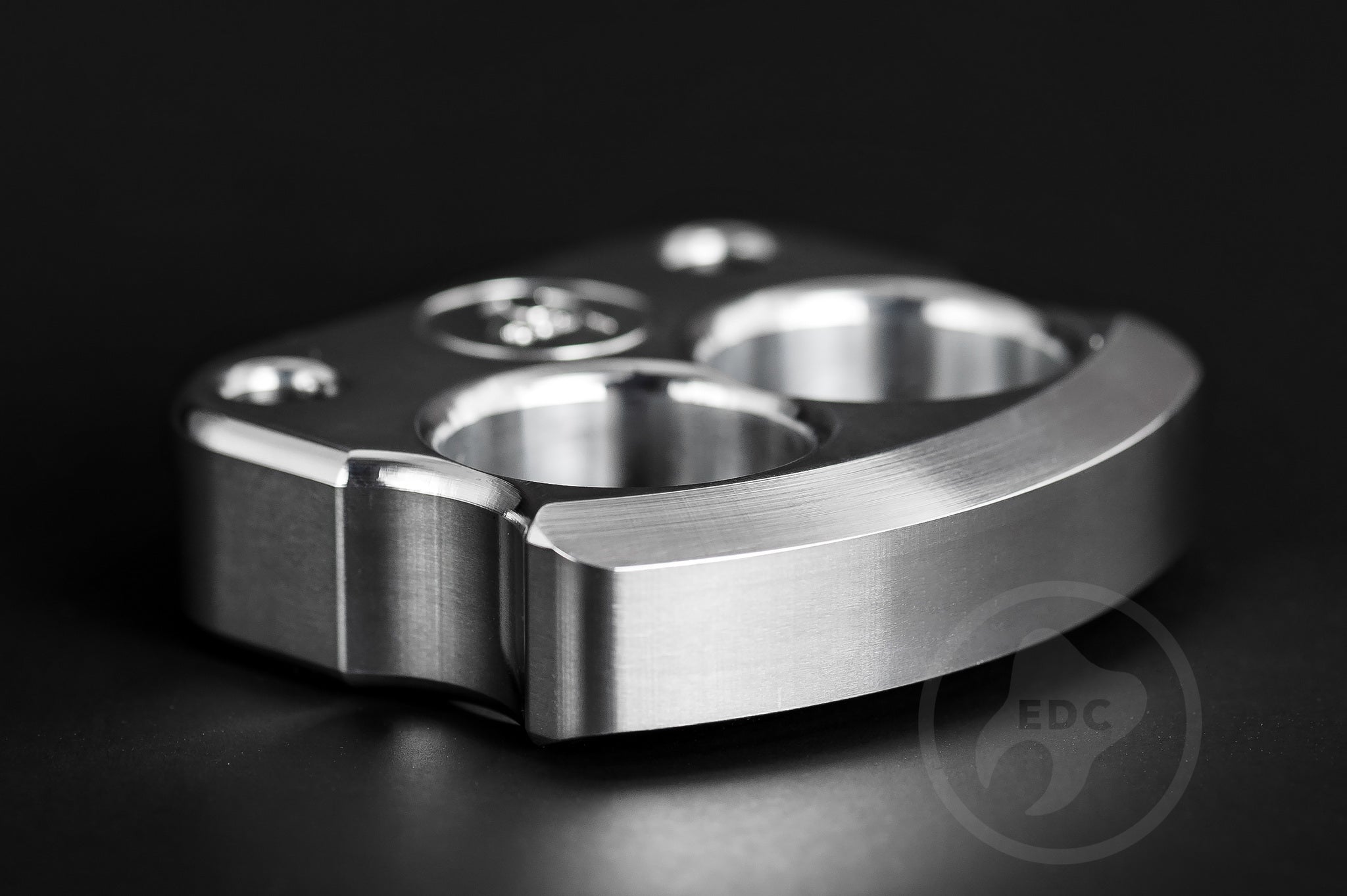 Pocket Art D03 Polished Aluminum | Double Finger Tool