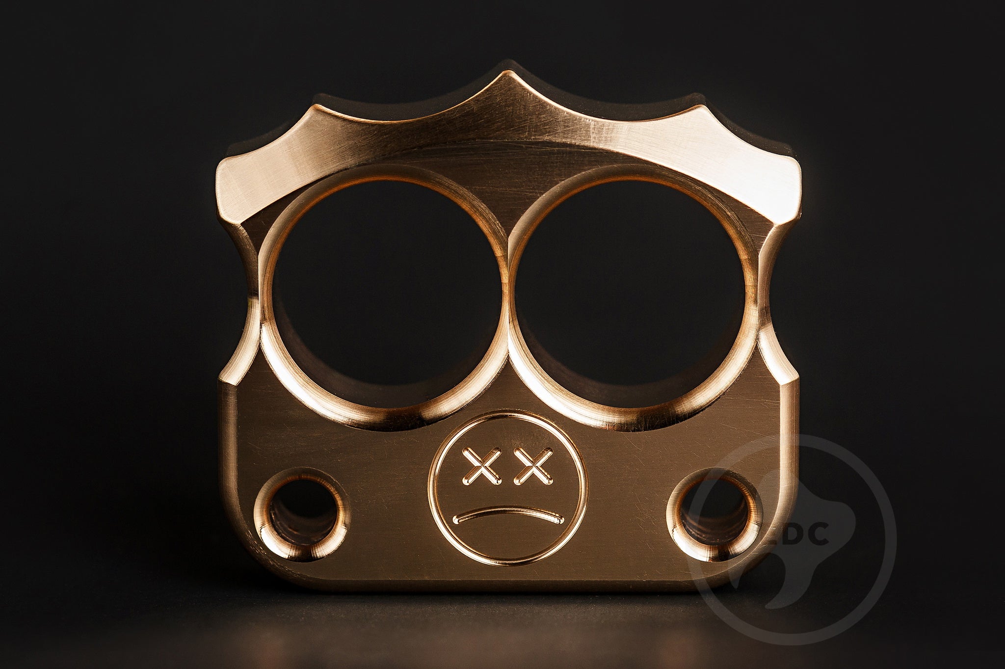 Pocket Art D03 Polished Brass | Two Finger Tool