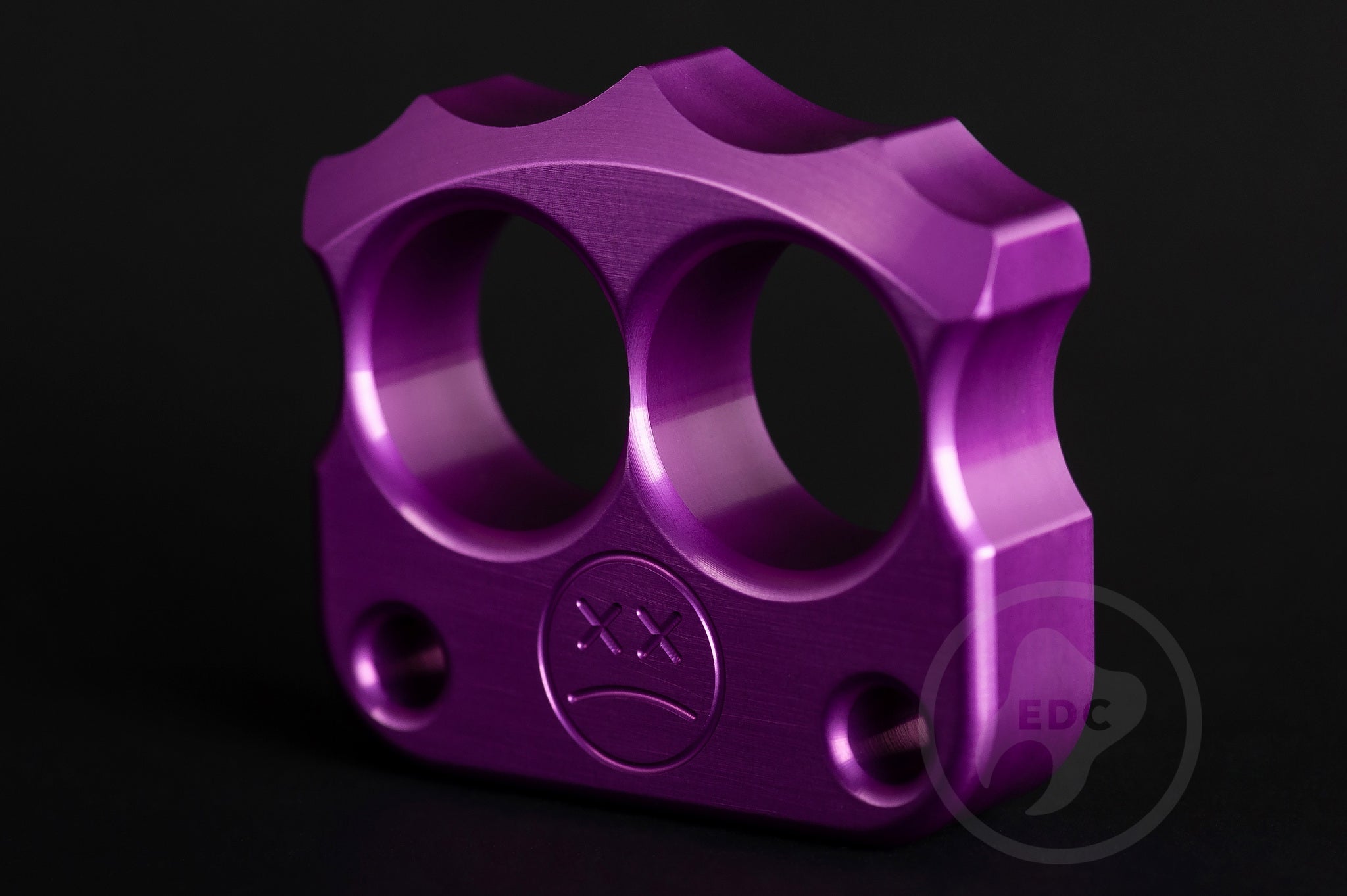 Pocket Art D03 Purple Anodized Aluminum | 2 Finger Tool