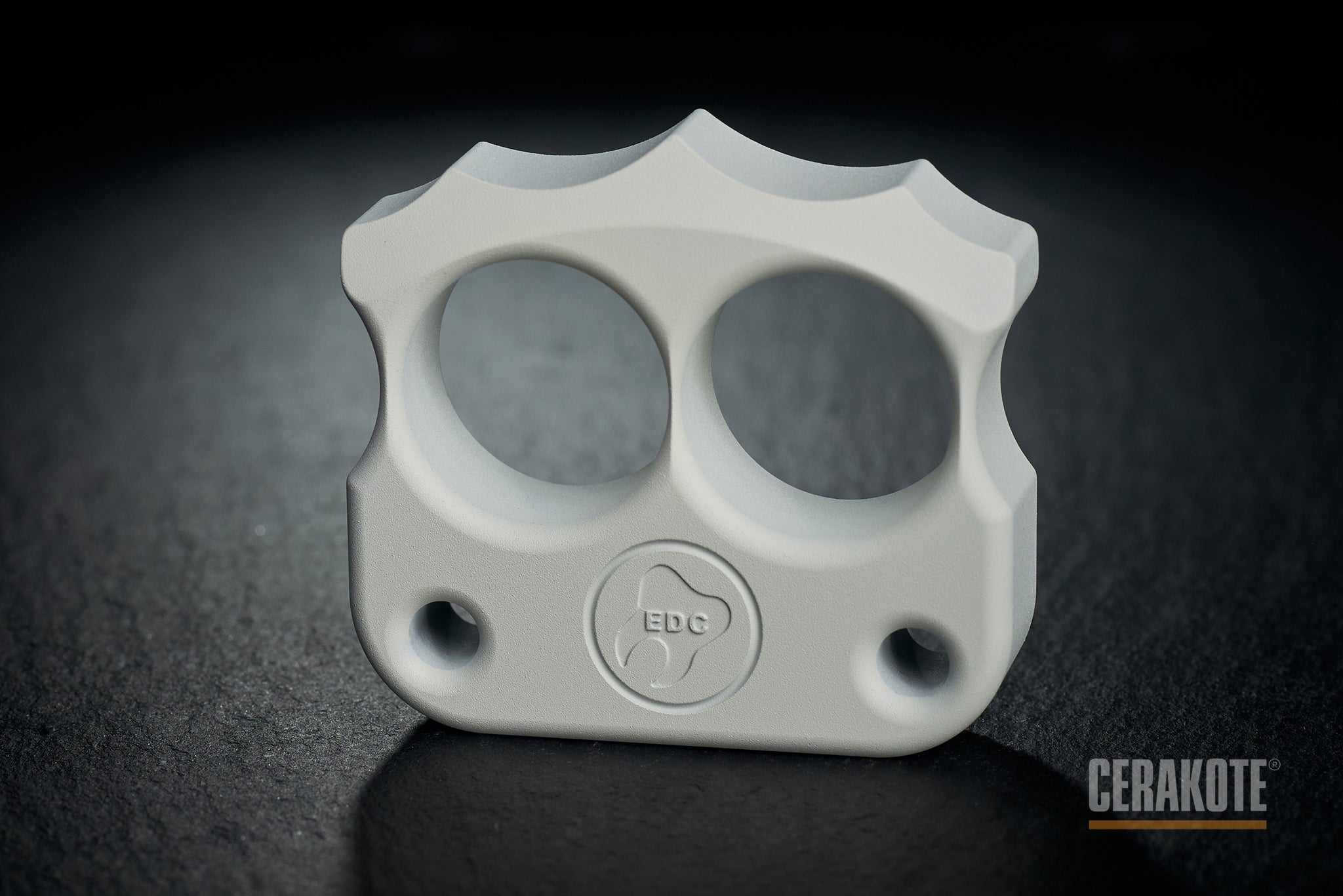 Pocket Art Tactical EDC Gear | D03 Snow White Cerakote Aluminum