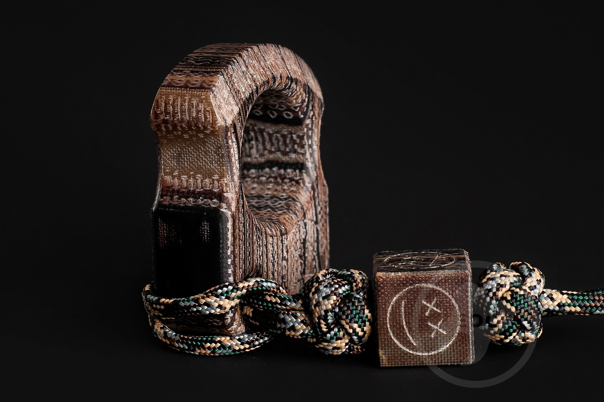 Pocket Art Everyday Carry Tool | S01 Rag Micarta