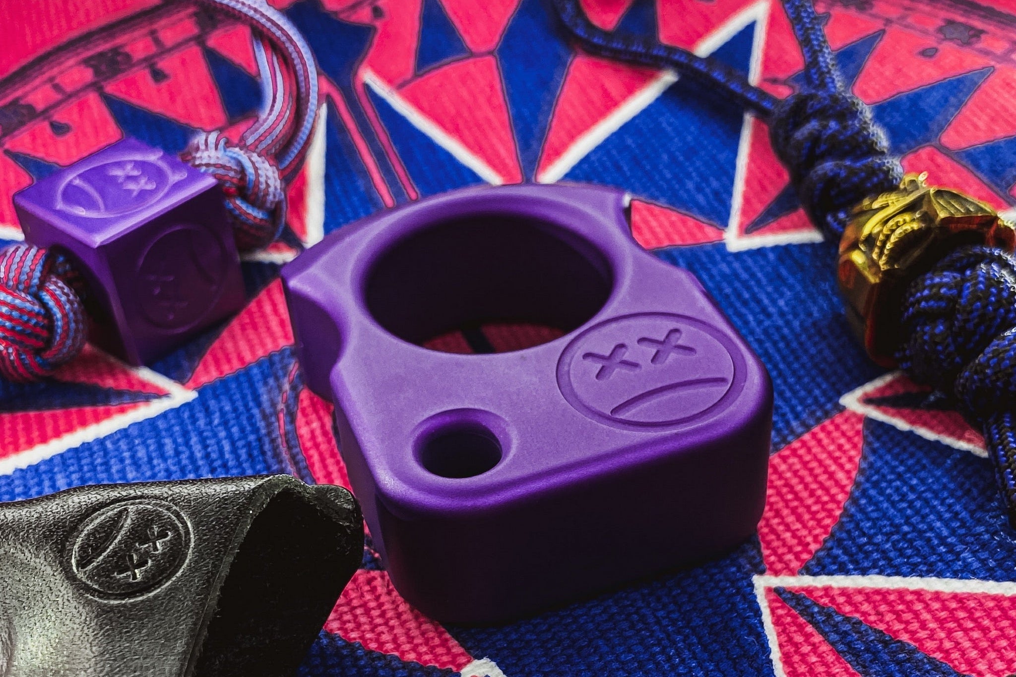 Pocket Art Modern Artifact S01 | Matt Purple Anodized