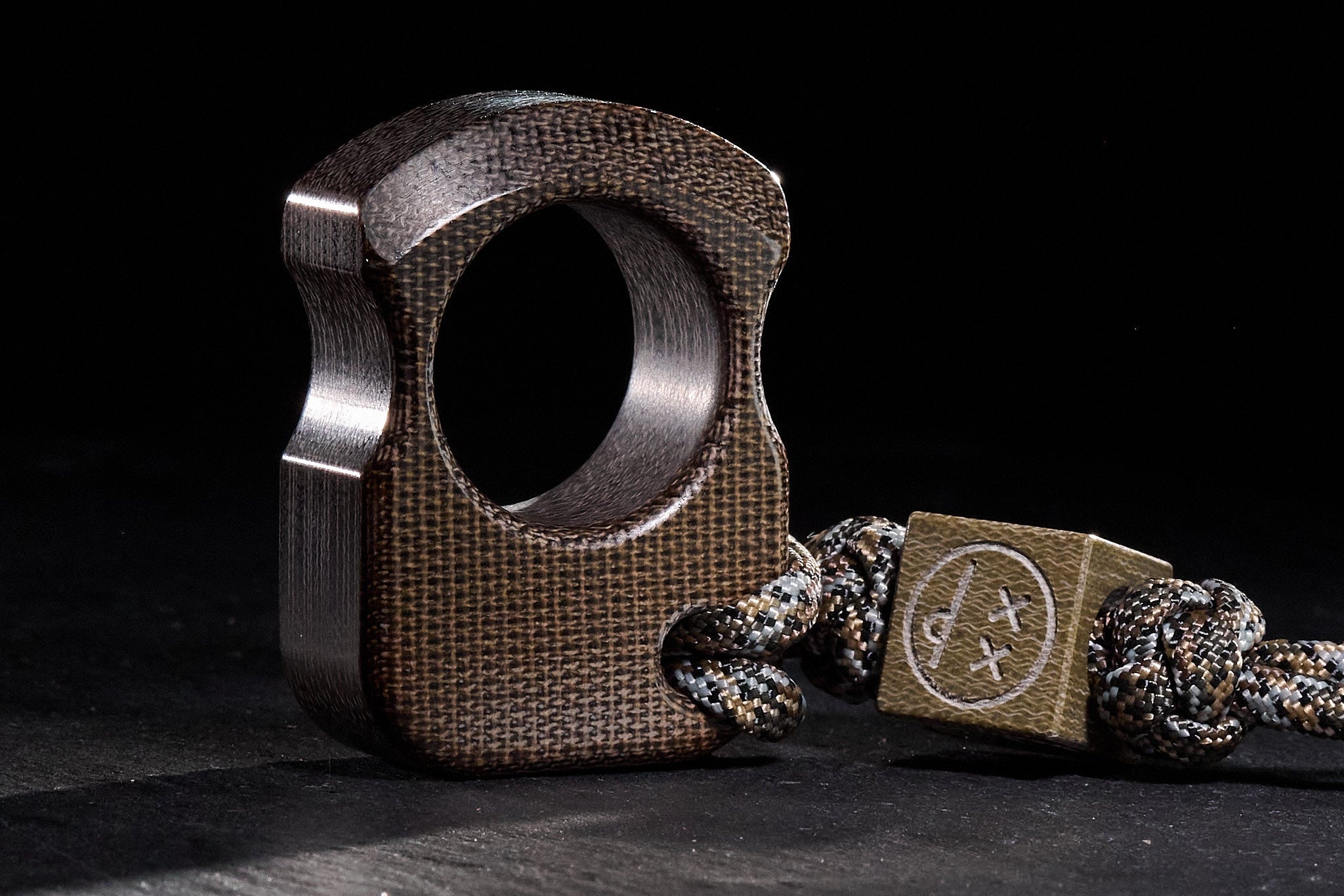 Pocket Art Everyday Carry Gear | S01 OD Green Canvas Micarta