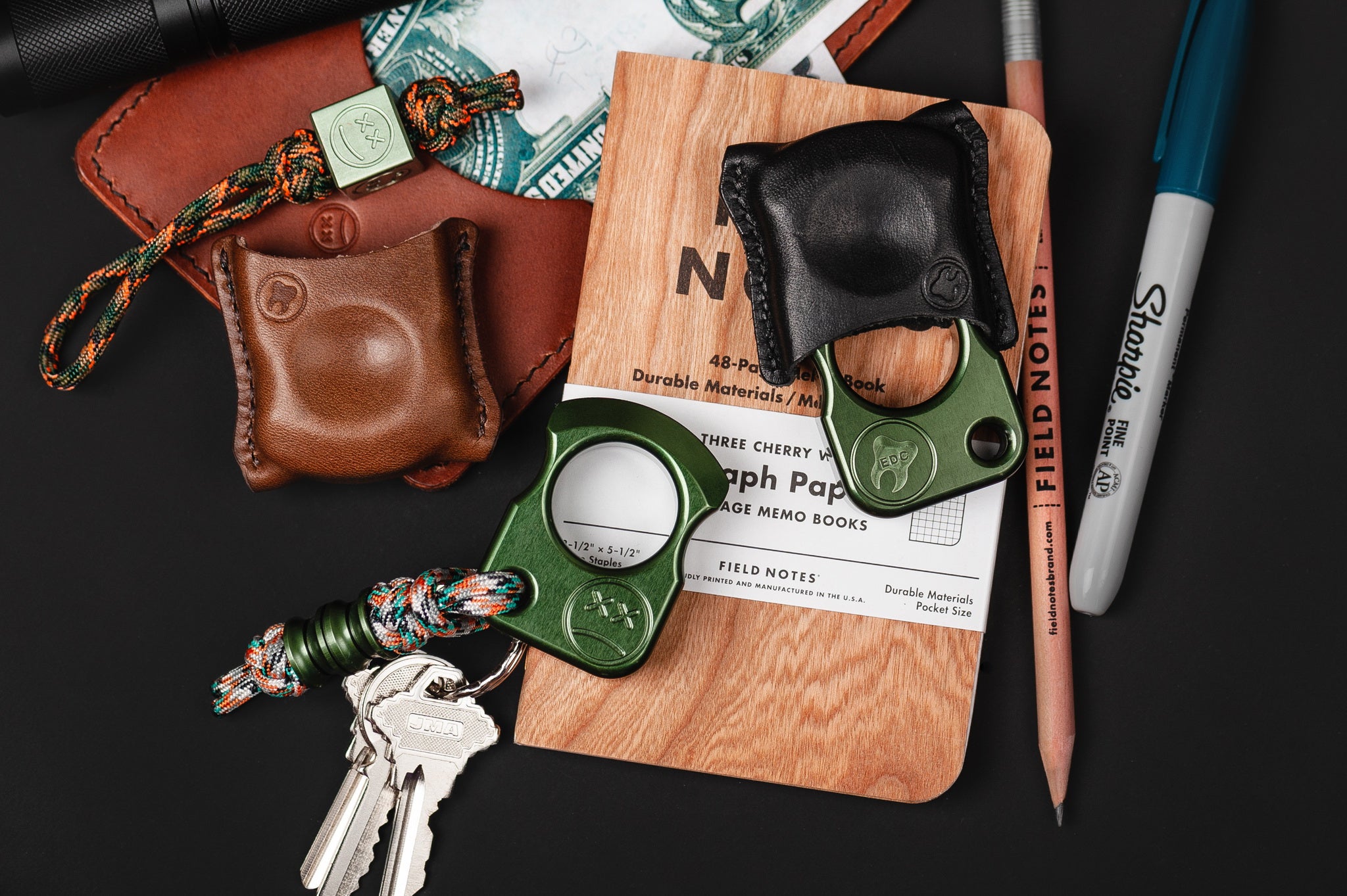 Pocket Art EDC Companion S01 | Oliva Anodized