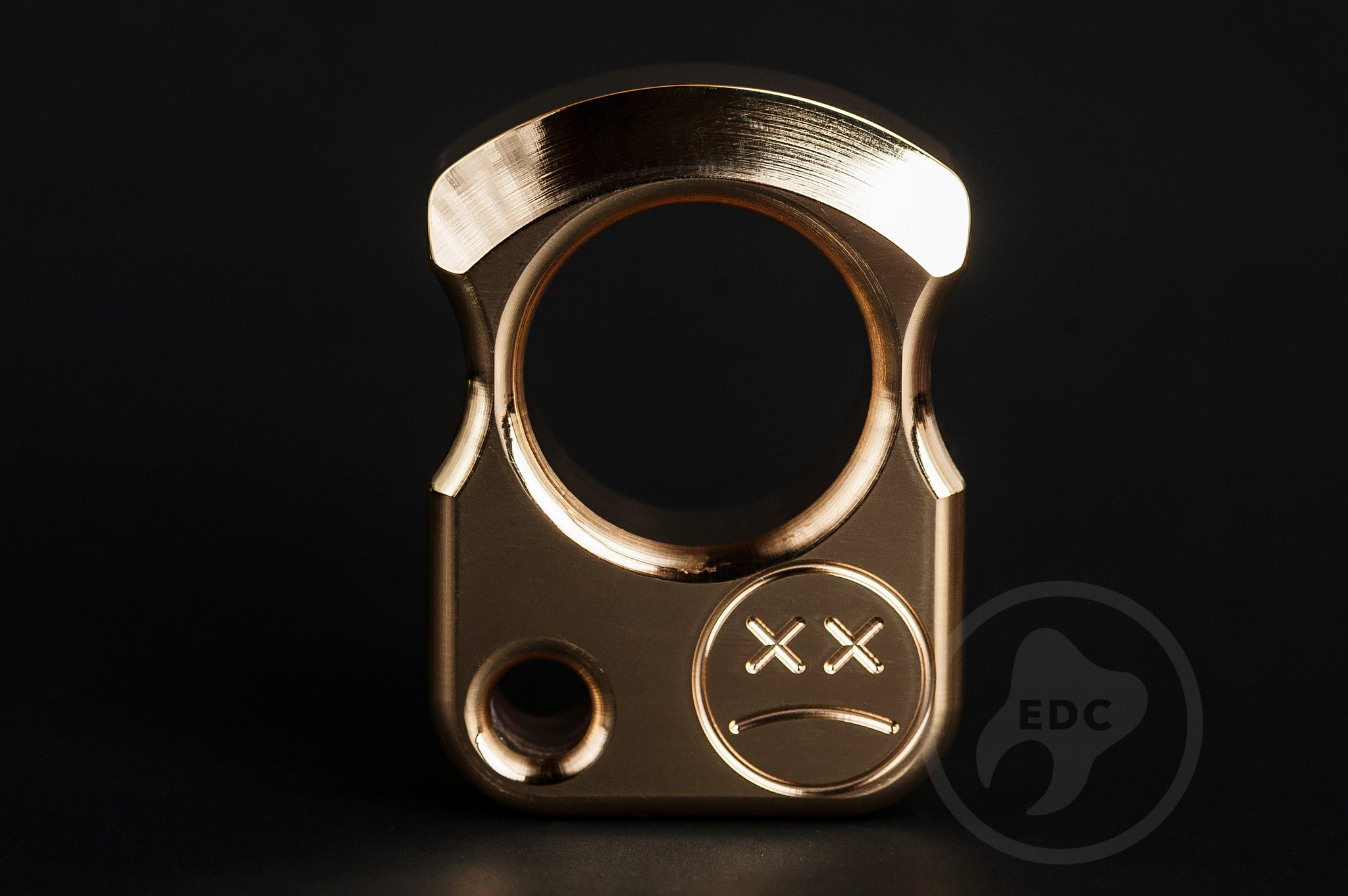 Pocket Art Everyday Carry Set | S01 Solid Brass Polished & Lanyard Bead