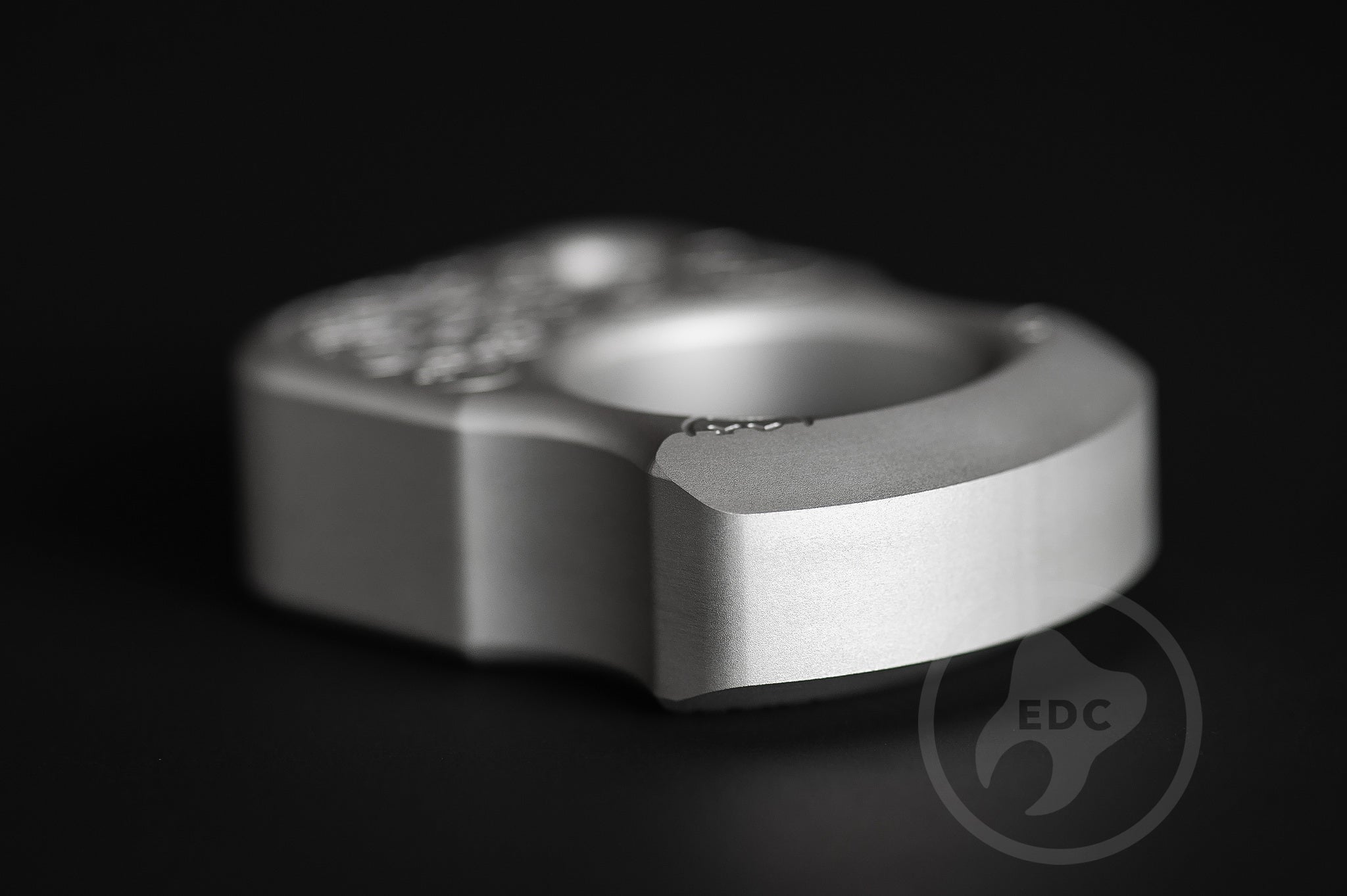 Pocket Art Pocket Dump Accessory S01 Sad Face Stamp | Grey Anodized