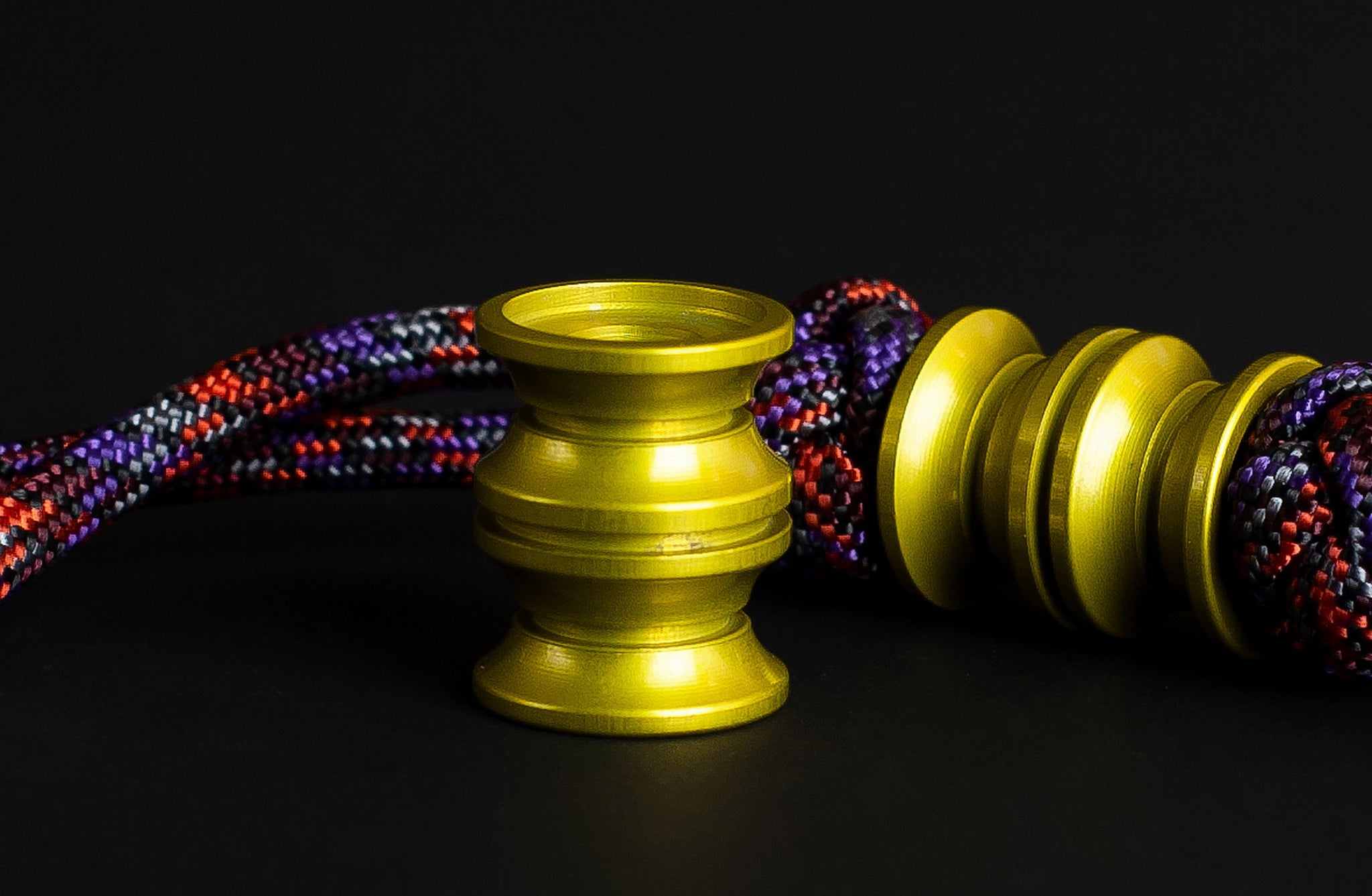 Pocket Art S01 Yellow Anodized | Minimalist Carry Artifact