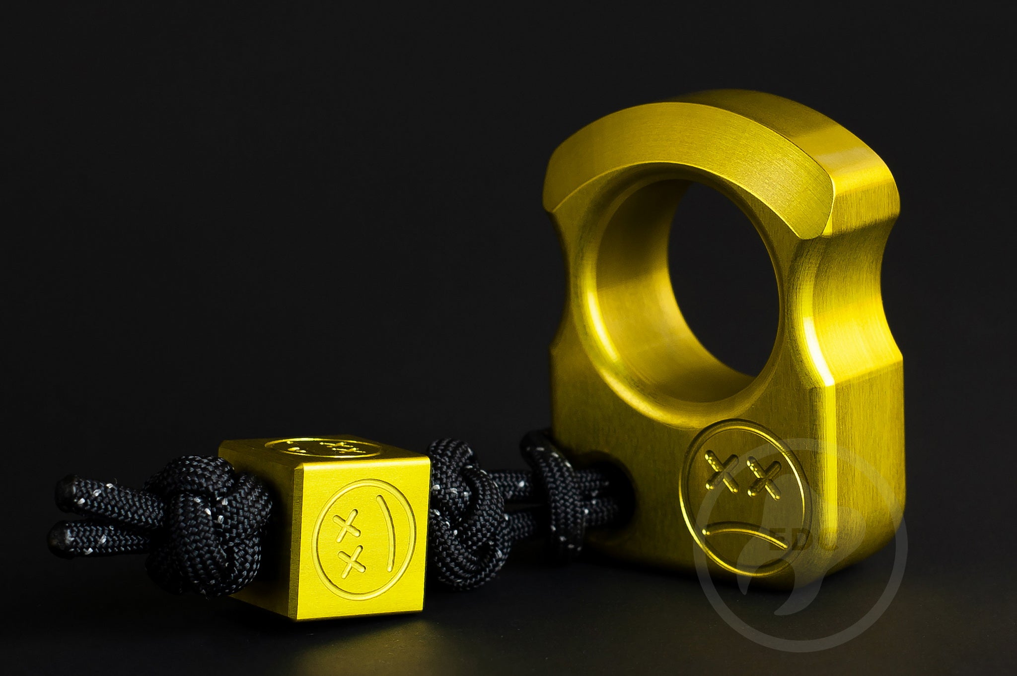 Pocket Art S01 Yellow Anodized | Minimalist Carry Artifact