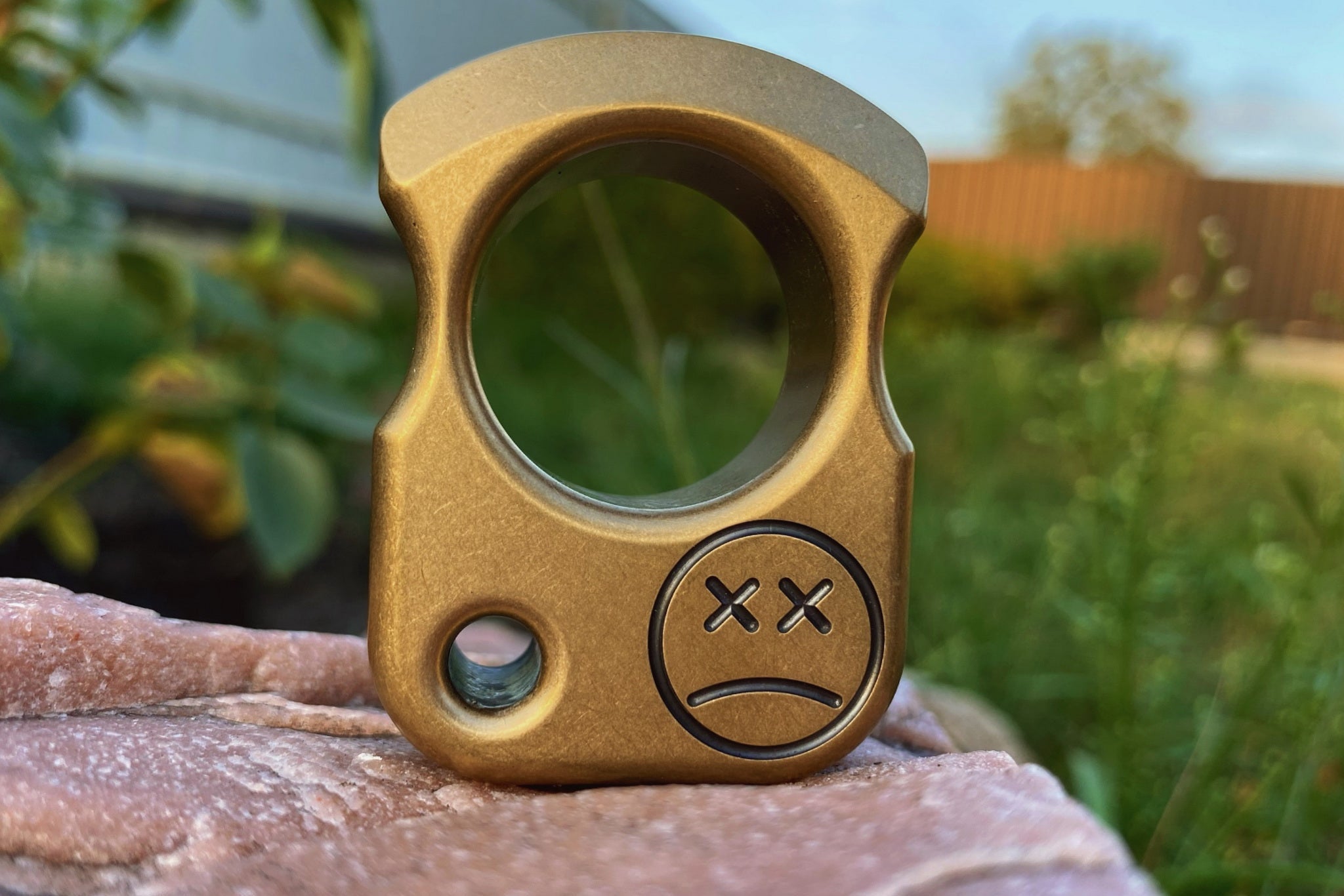 Pocket Art Vintage Style Set | S01 Stonewashed Brass & Lanyard Bead