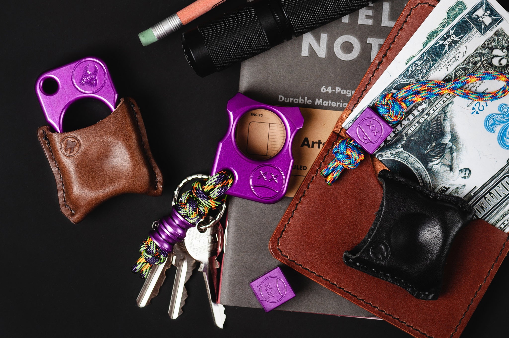 Pocket Art Collectible Art S02 | Purple Anodized