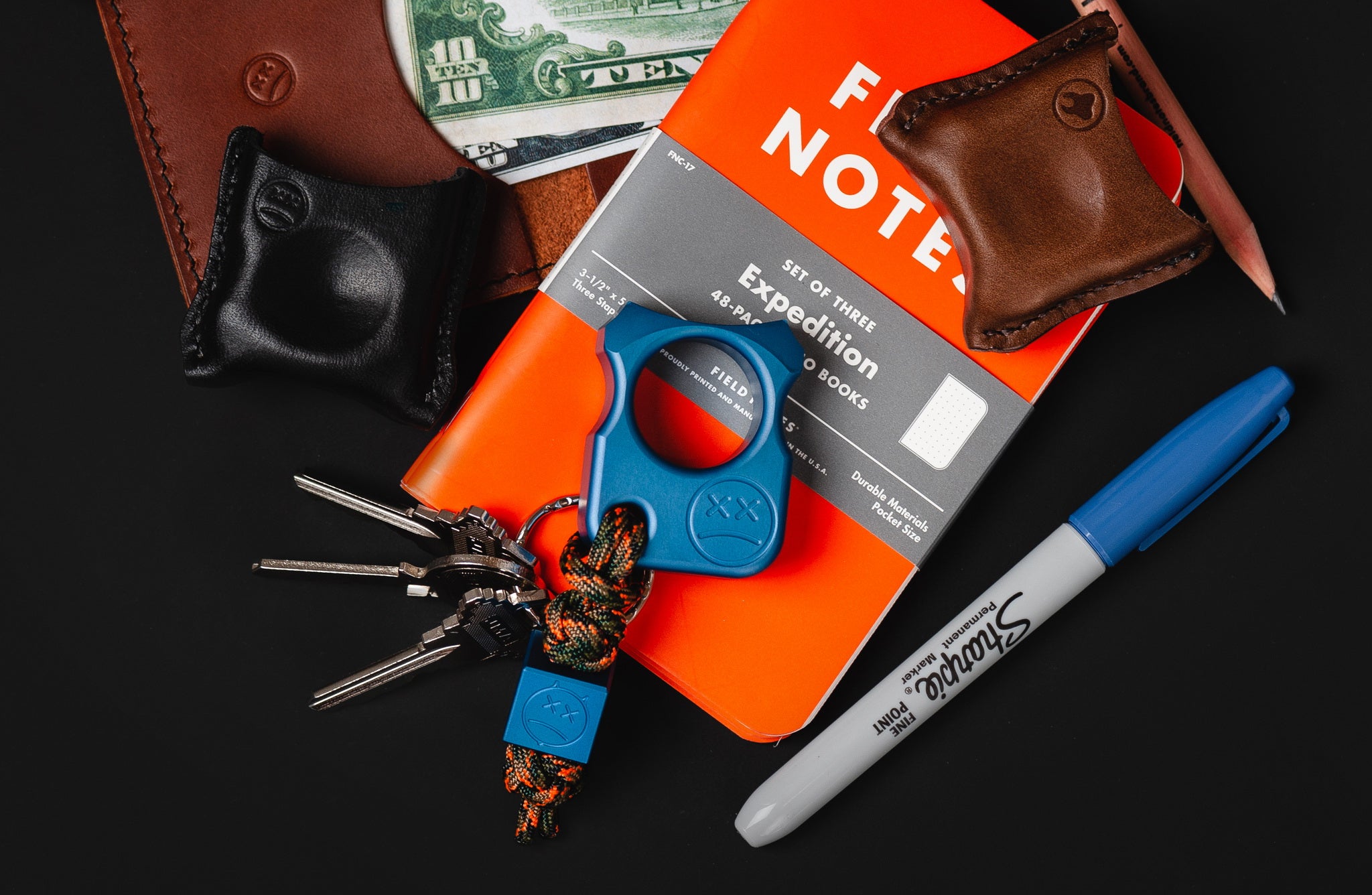 Pocket Art EDC Companion S02 | Matt Blue Anodized