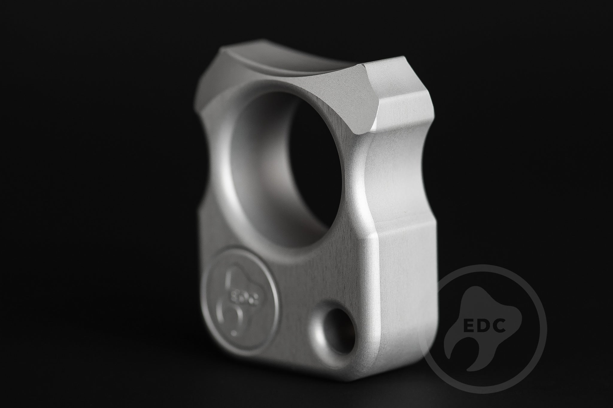 Pocket Art S02 Grey Anodized | Minimalist Single Finger Tool