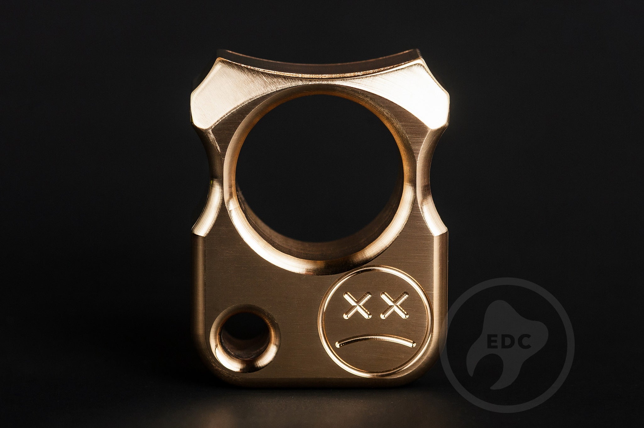 Pocket Art Heirloom EDC | S02 Polished Brass & Lanyard Bead