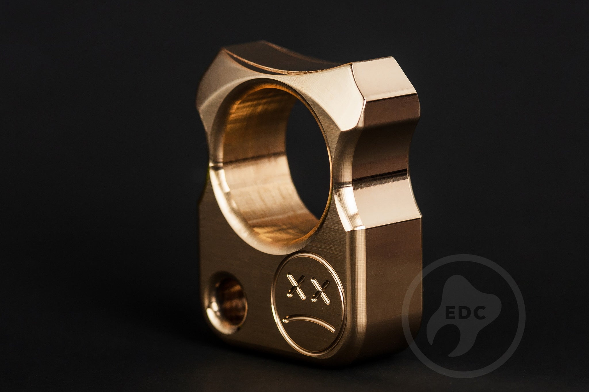 Pocket Art Heirloom EDC | S02 Polished Brass & Lanyard Bead