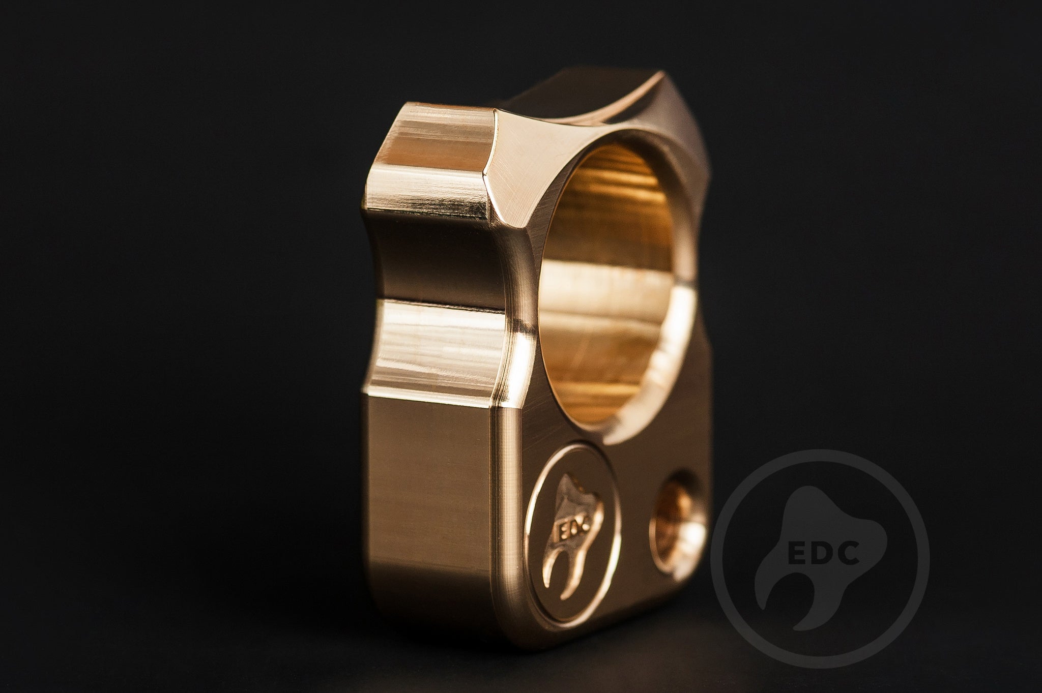 Pocket Art Heirloom EDC | S02 Polished Brass & Lanyard Bead