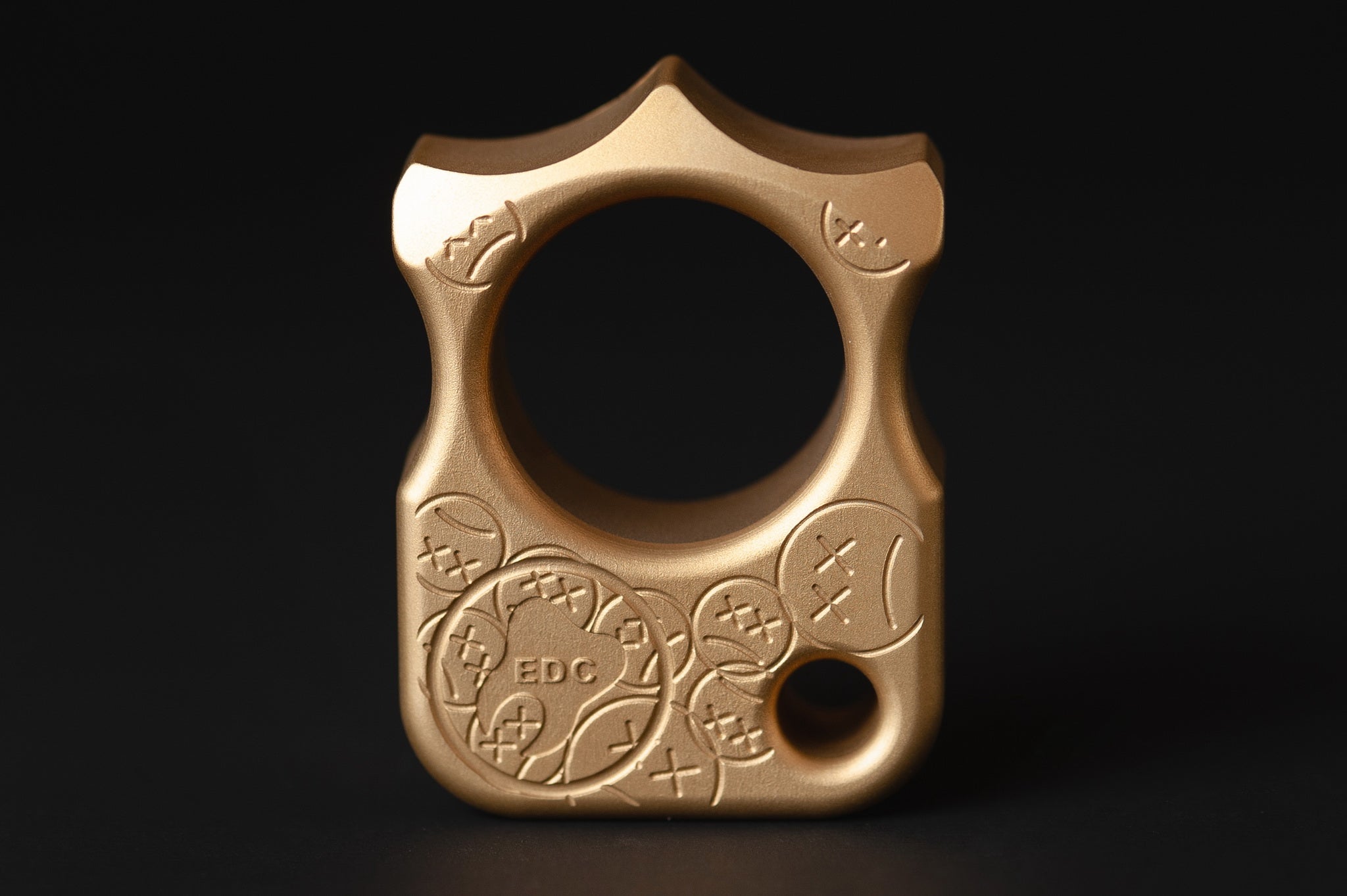 Pocket Art Industrial Tool | S03 Stamp Sandblasted Brass & Bead