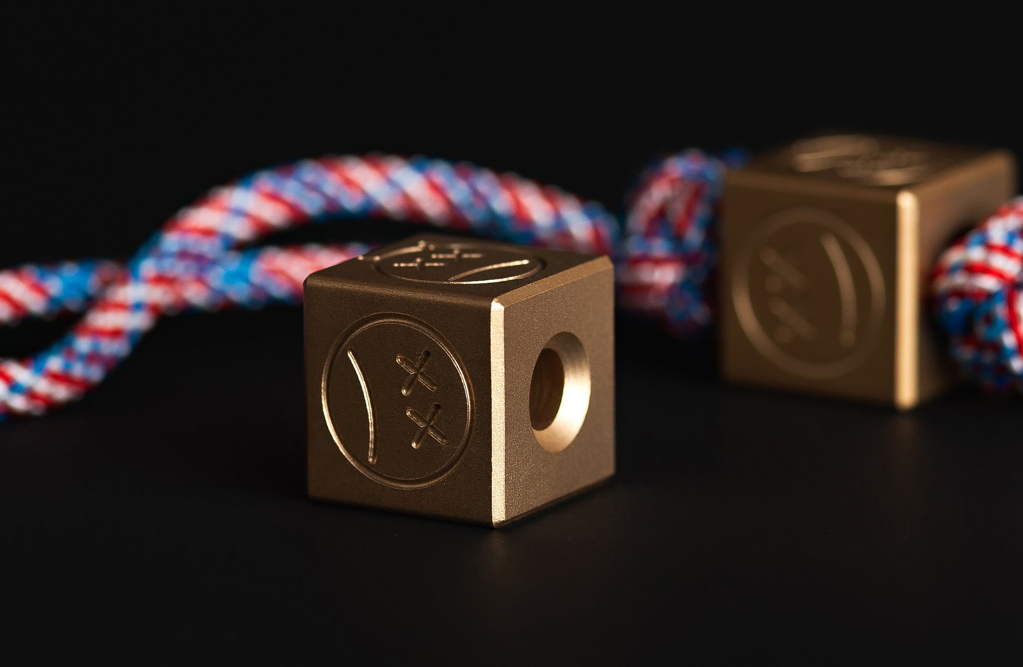 Pocket Art Industrial Tool | S03 Stamp Sandblasted Brass & Bead