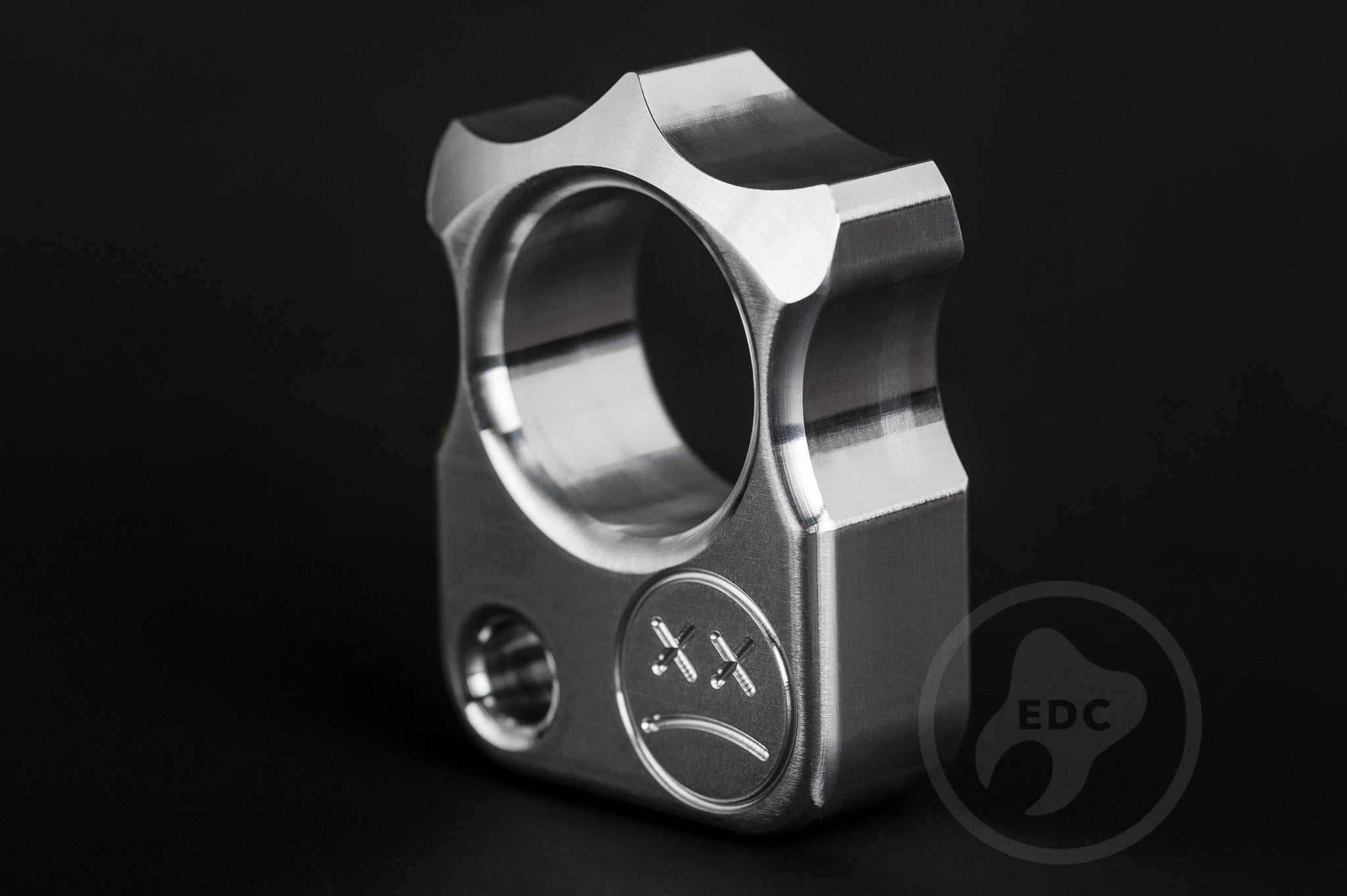 Pocket Art EDC Keychain S03 | Polished Aluminum