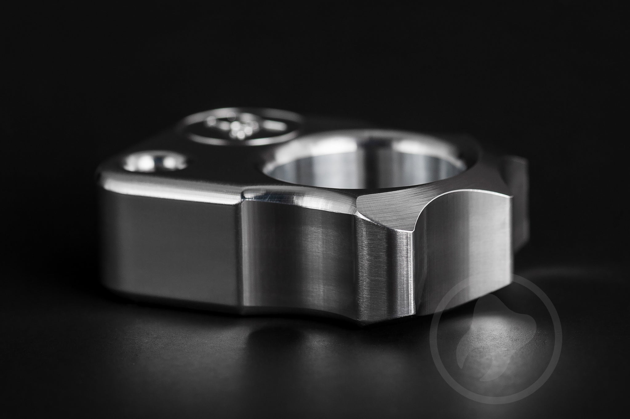 Pocket Art EDC Keychain S03 | Polished Aluminum