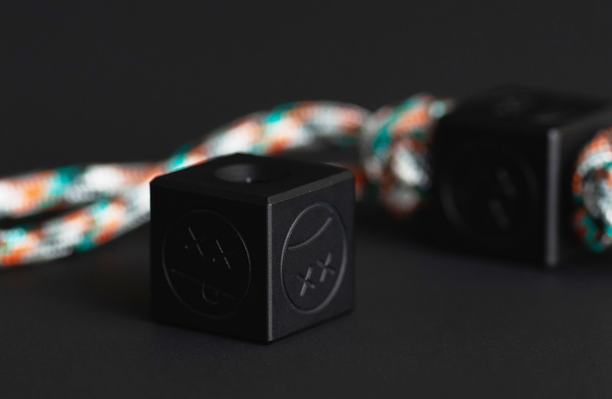 Pocket Art Stealth Carry S03 Sad Face Stamp | Hard Black Anodized