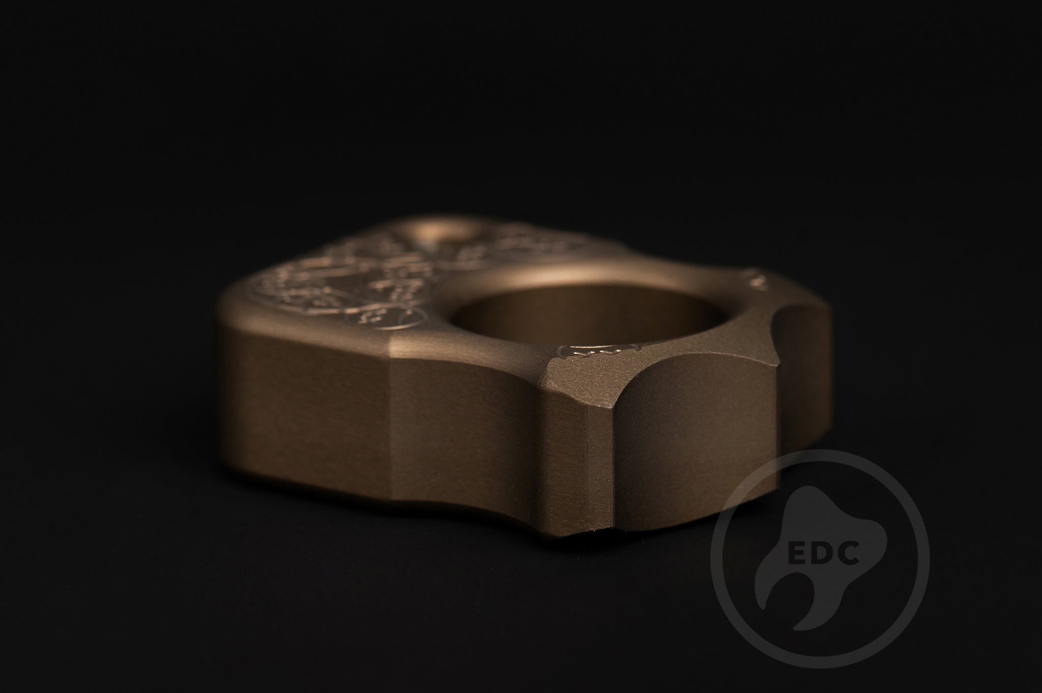 Pocket Art Everyday Artifact S03 Sad Face Stamp | Hard Desert Anodized