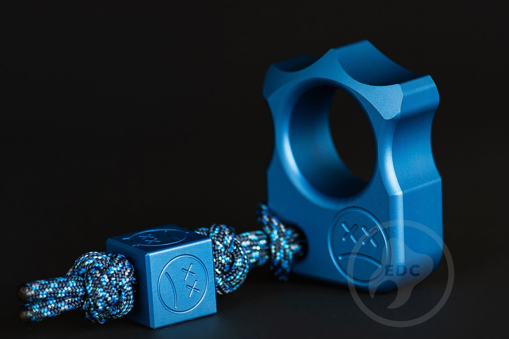 Pocket Art Machined Accessory S03 | Matt Blue Anodized